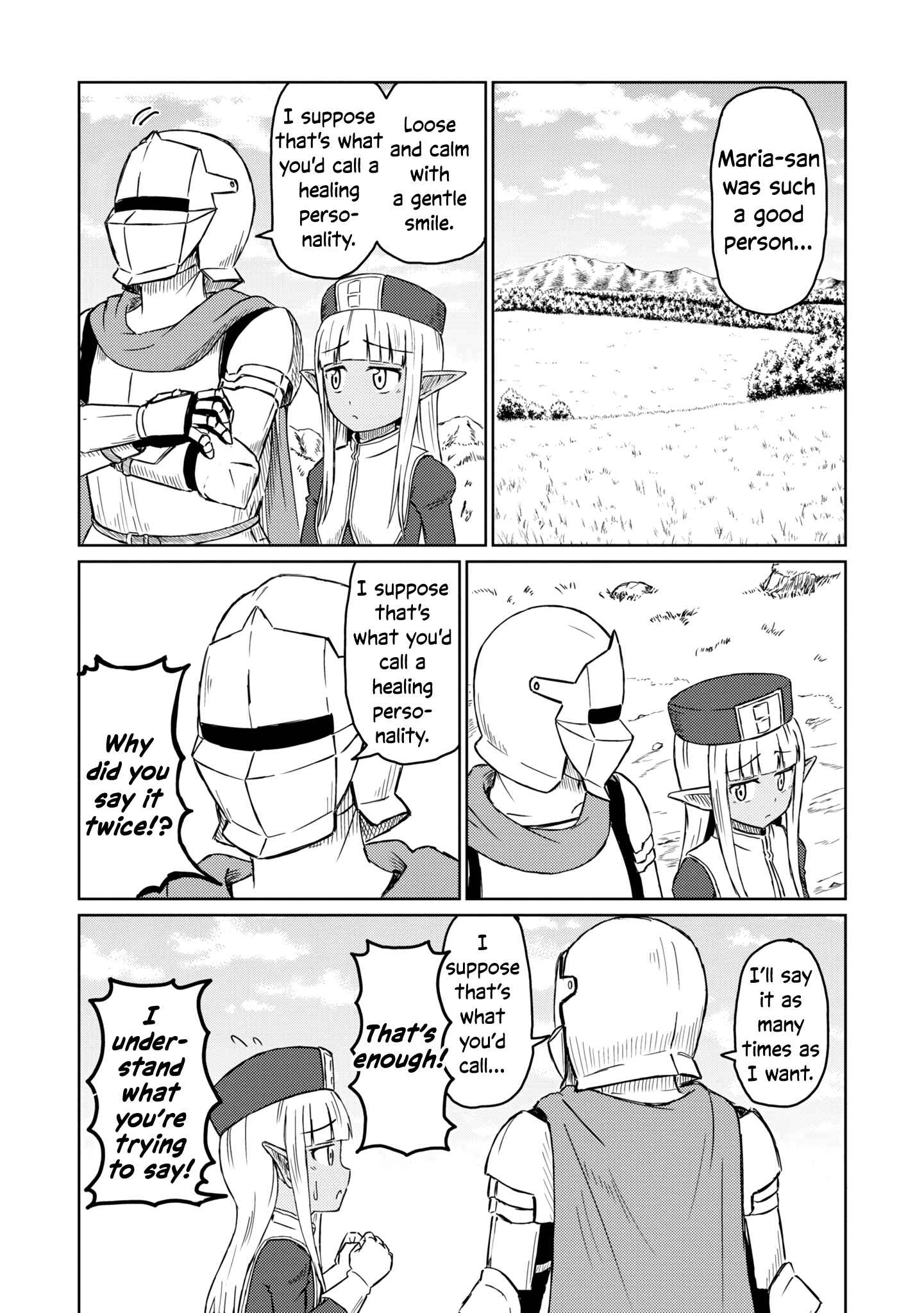 Page 2 Chapter 20.1 Kono Healer, Mendokusai