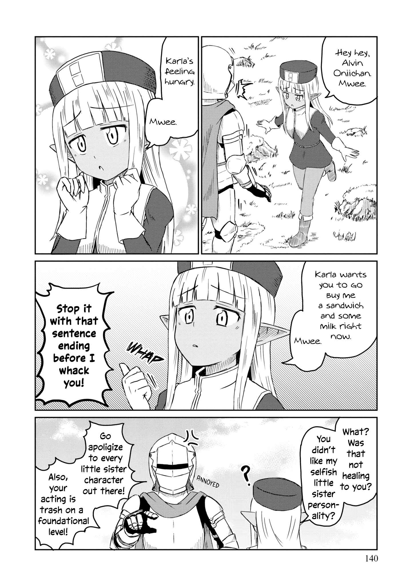 Page 7 Chapter 20.1 Kono Healer, Mendokusai