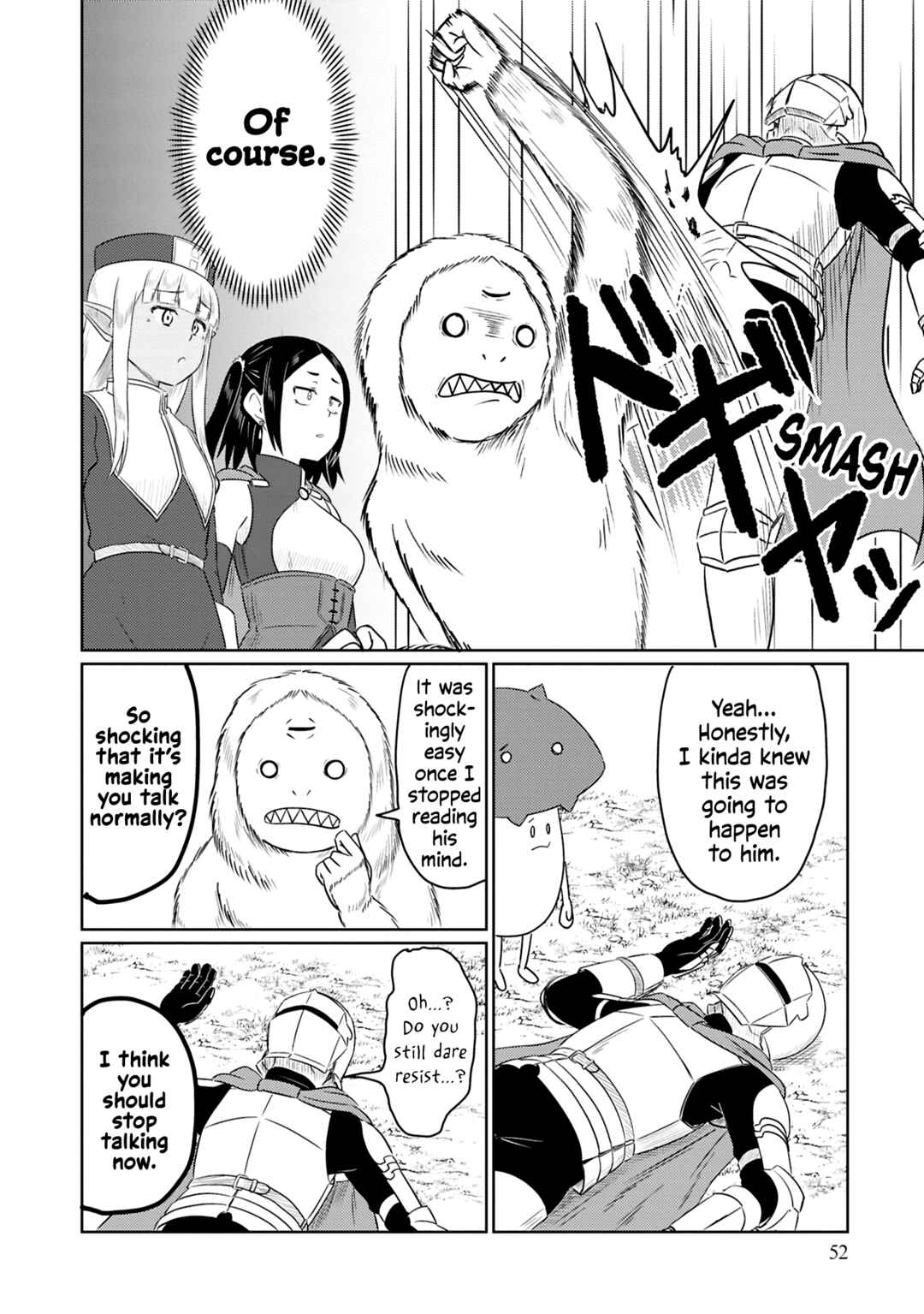 Page 11 Chapter 72 Kono Healer, Mendokusai