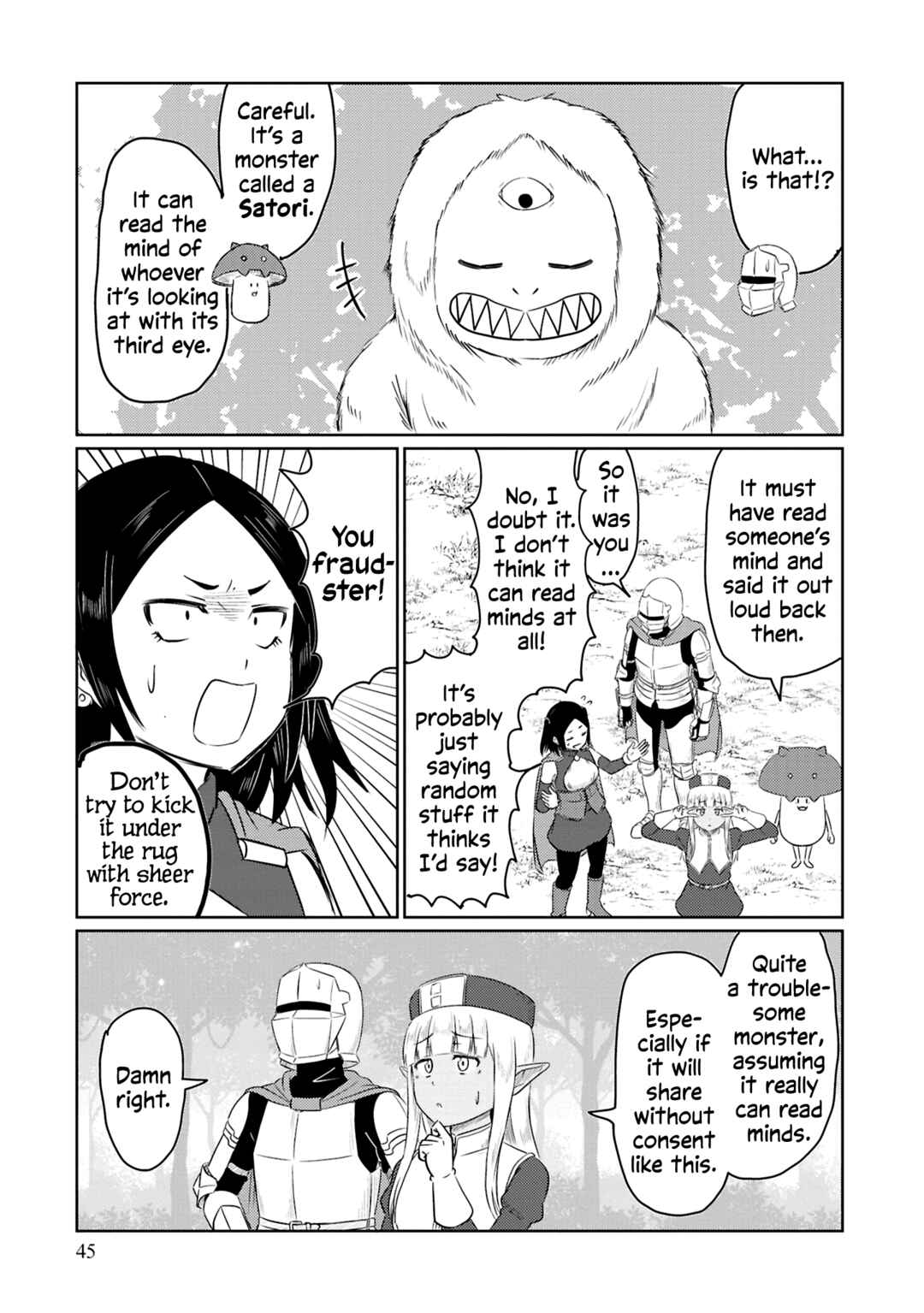 Page 4 Chapter 72 Kono Healer, Mendokusai
