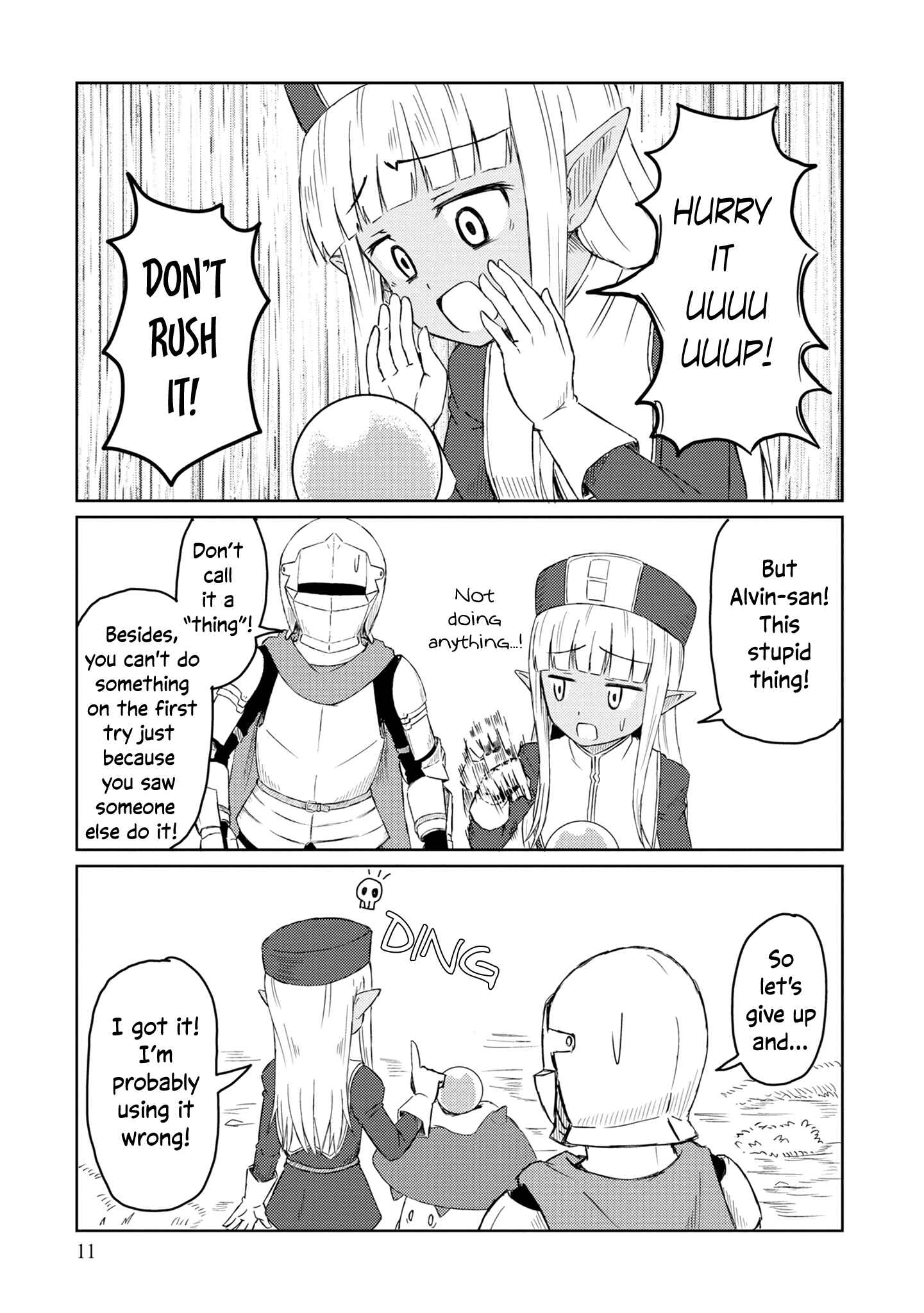 Page 10 Chapter 21 Kono Healer, Mendokusai