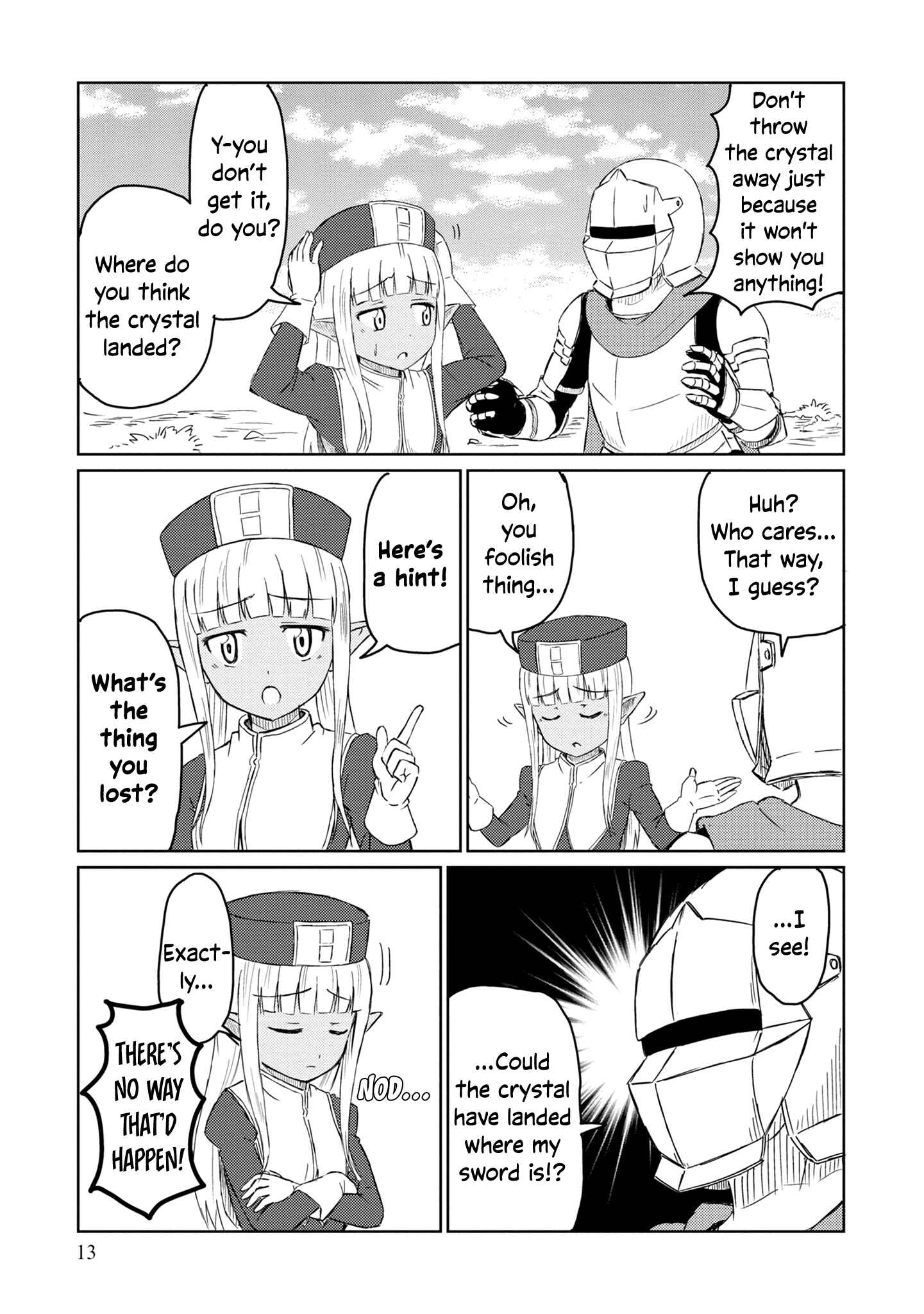 Page 12 Chapter 21 Kono Healer, Mendokusai