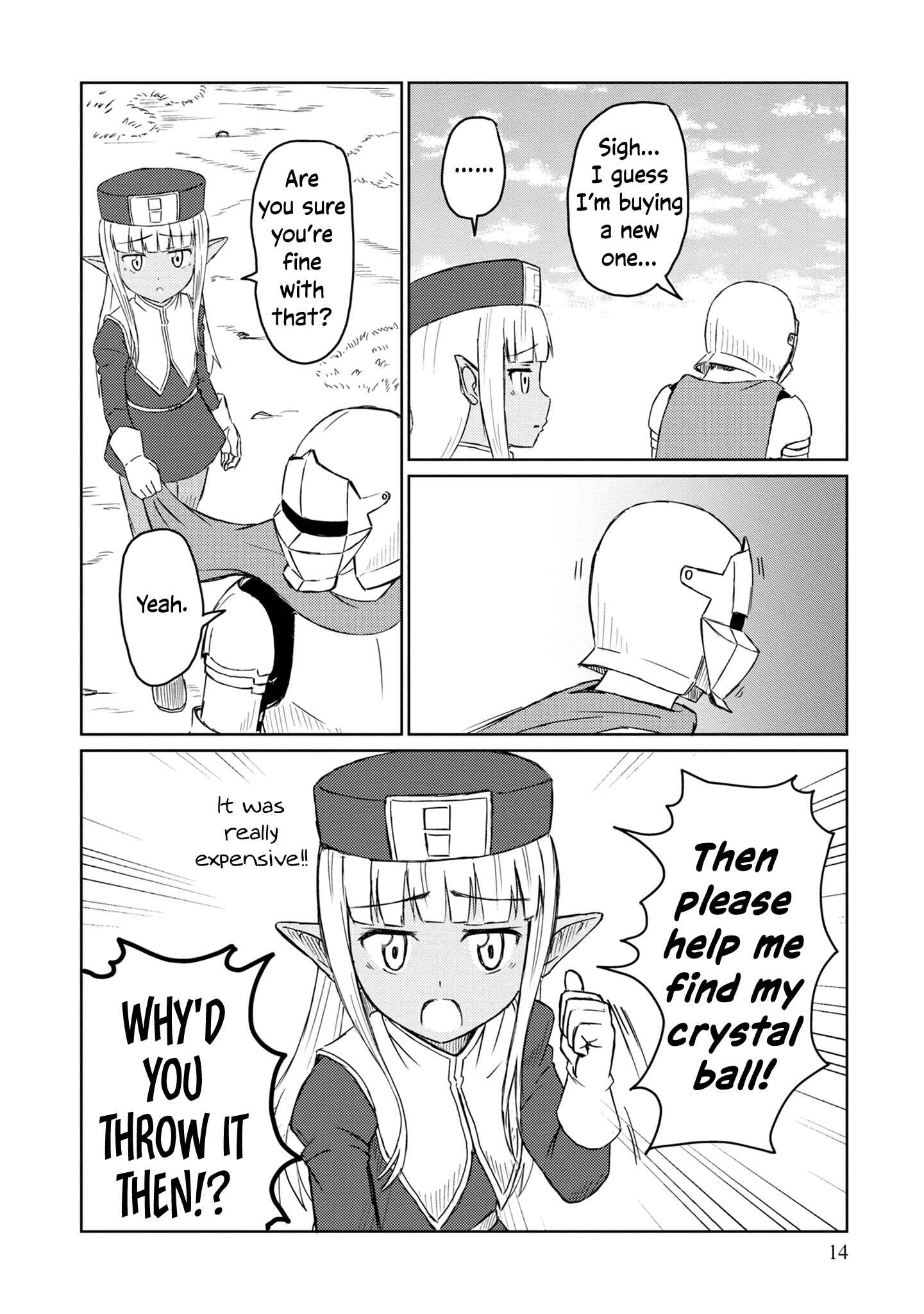 Page 13 Chapter 21 Kono Healer, Mendokusai
