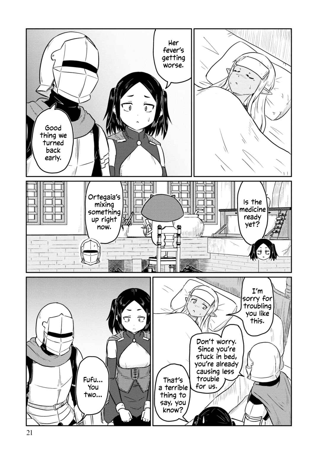 Page 2 Chapter 61 Kono Healer, Mendokusai