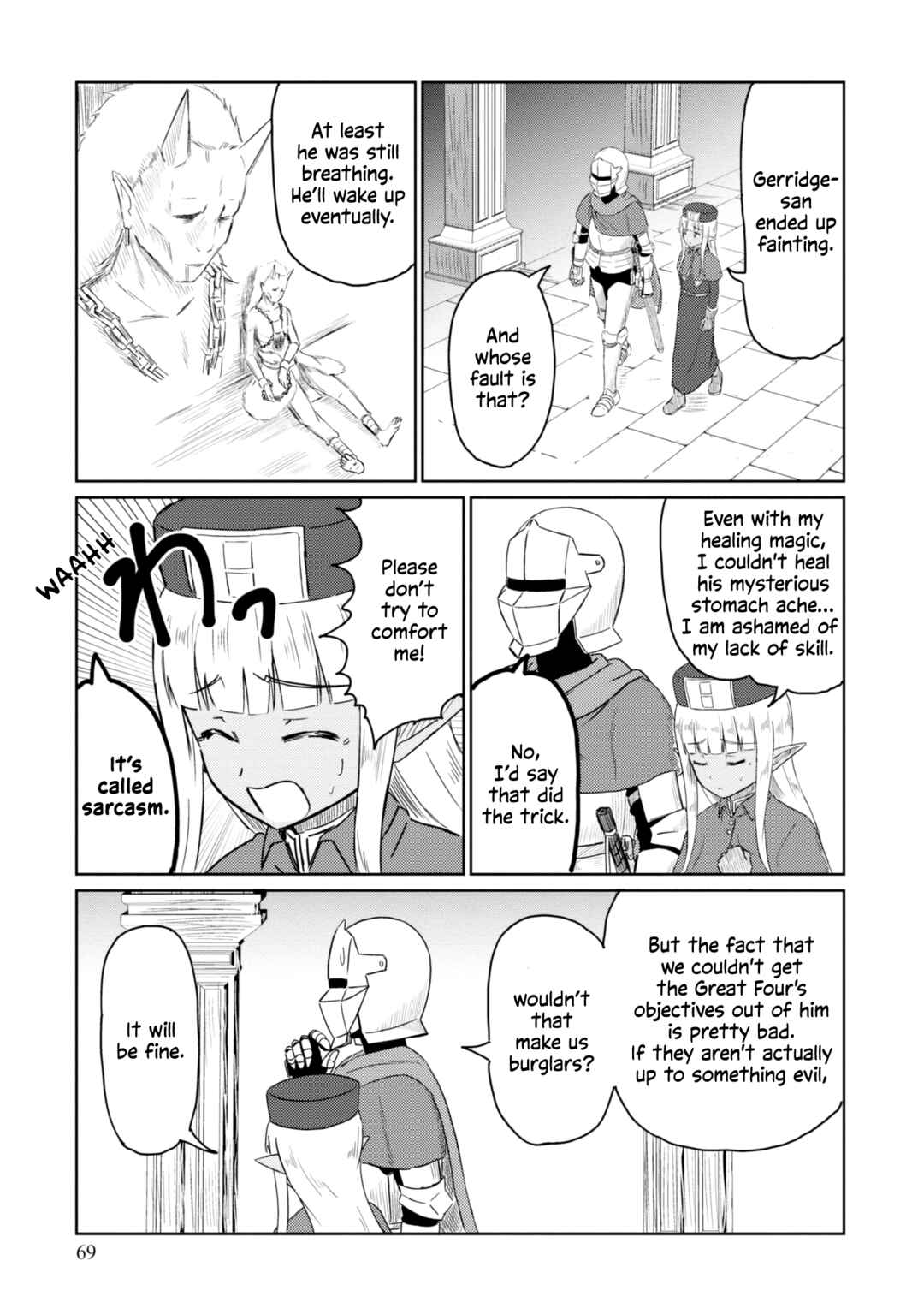 Page 2 Chapter 37 Kono Healer, Mendokusai