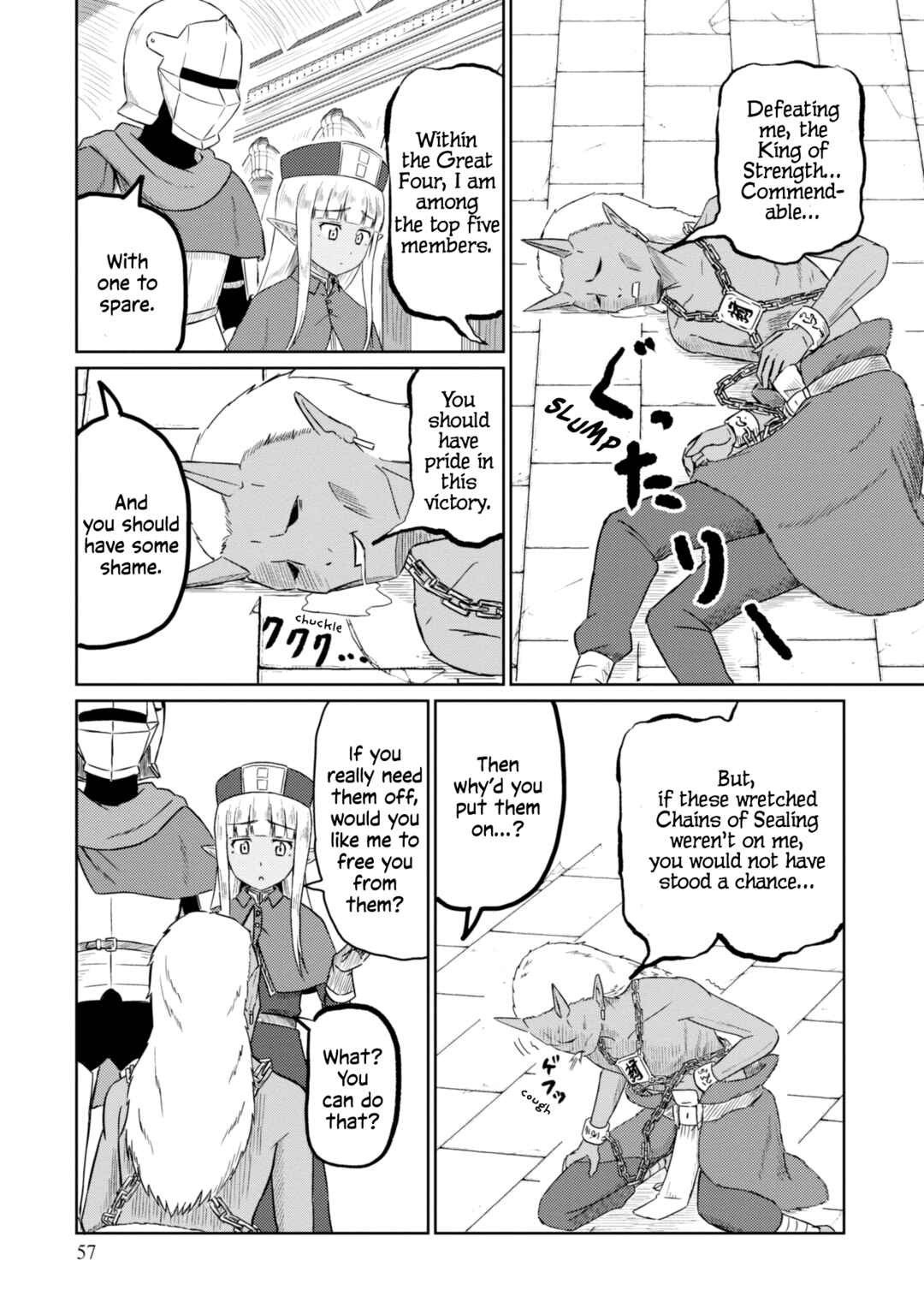 Page 2 Chapter 36 Kono Healer, Mendokusai