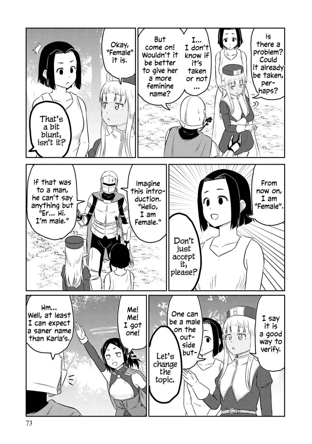 Page 4 Chapter 74 Kono Healer, Mendokusai