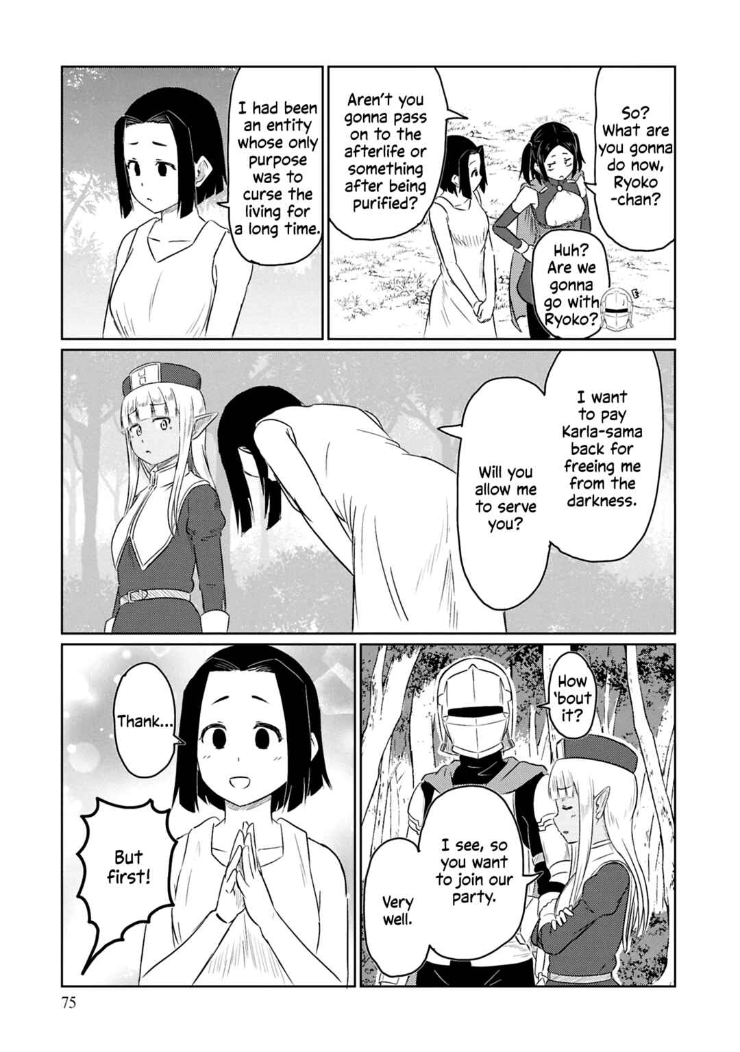 Page 6 Chapter 74 Kono Healer, Mendokusai