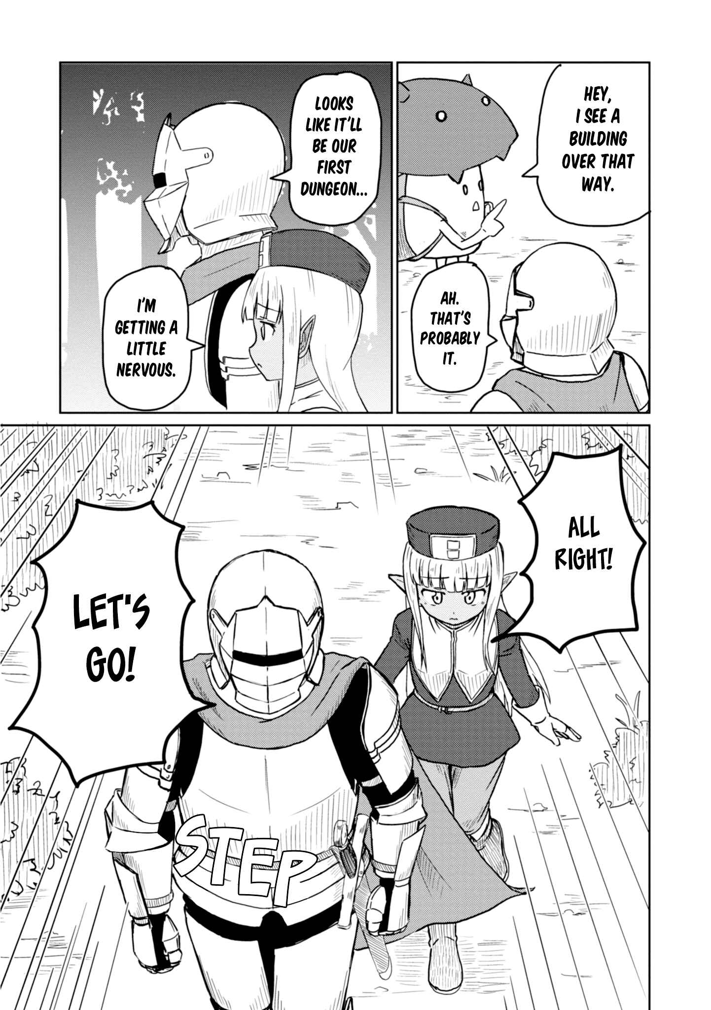 Page 4 Chapter 8 Kono Healer, Mendokusai