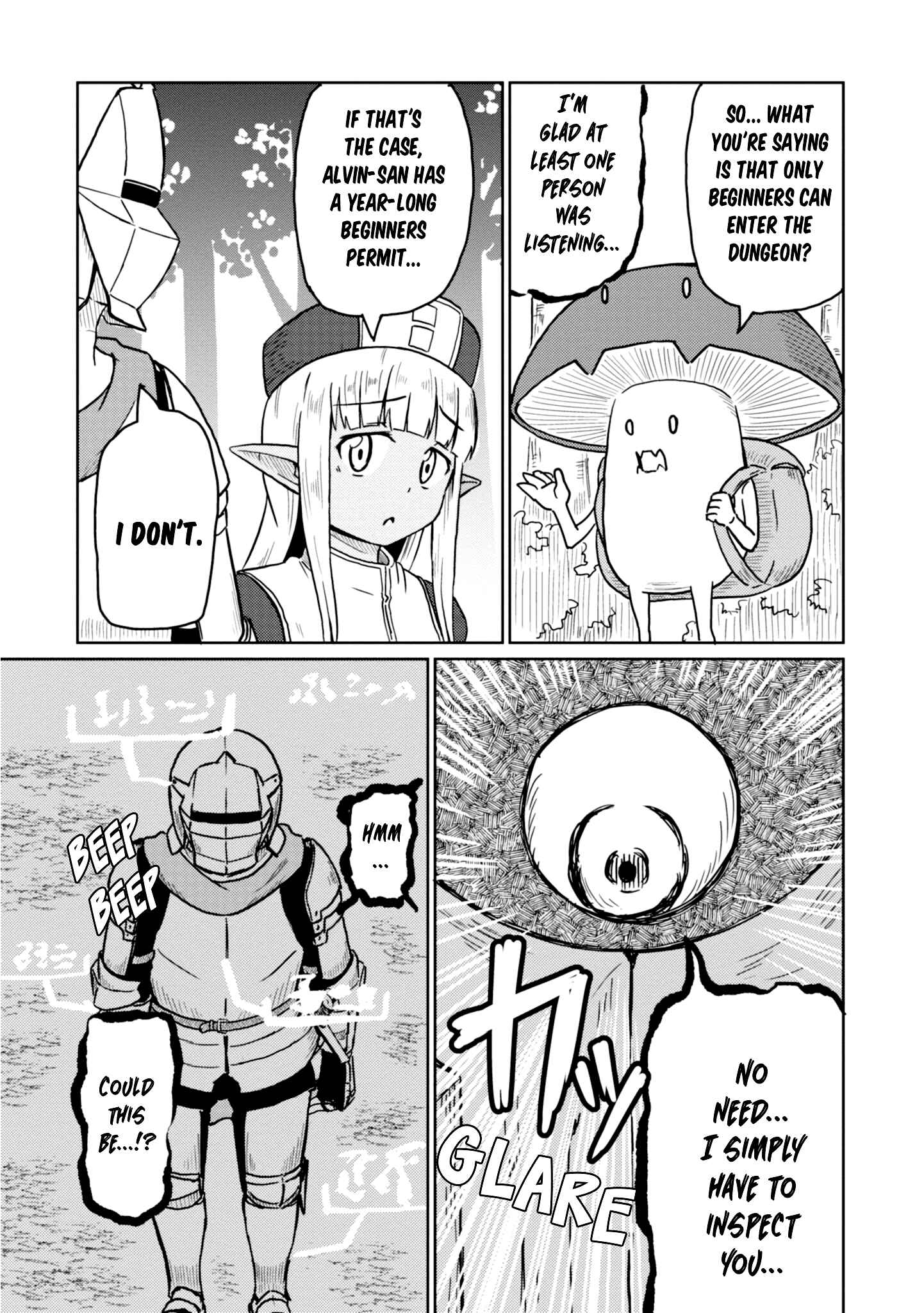 Page 8 Chapter 8 Kono Healer, Mendokusai