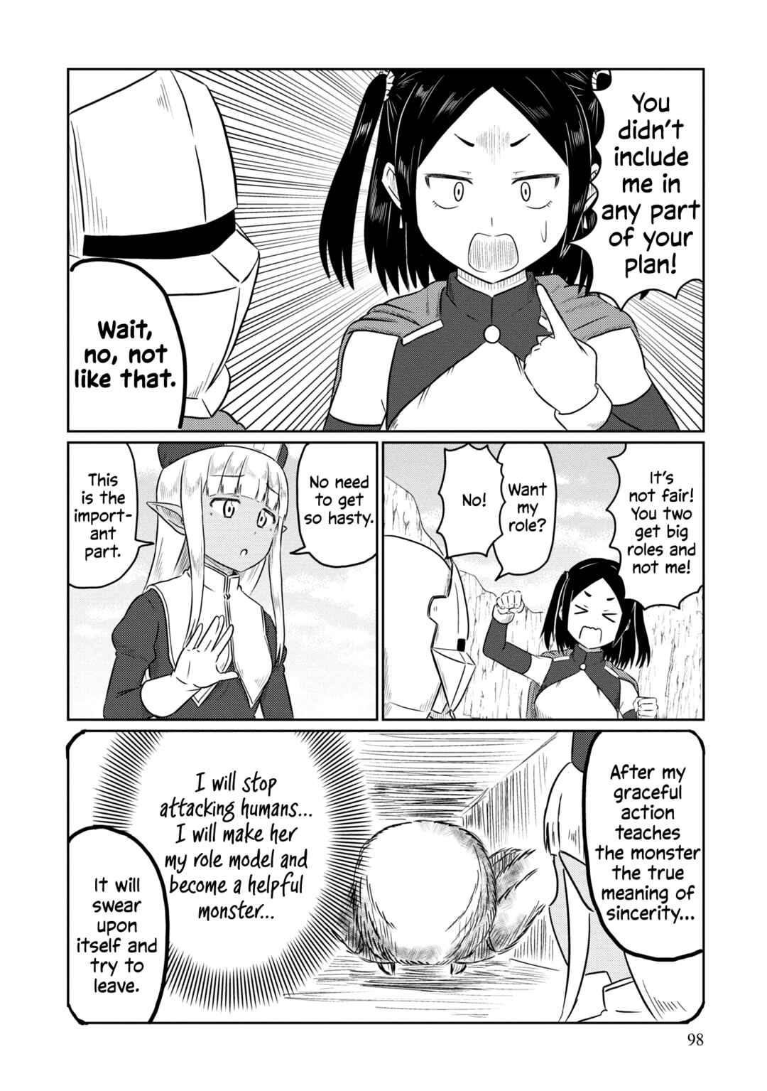 Page 13 Chapter 57 Kono Healer, Mendokusai