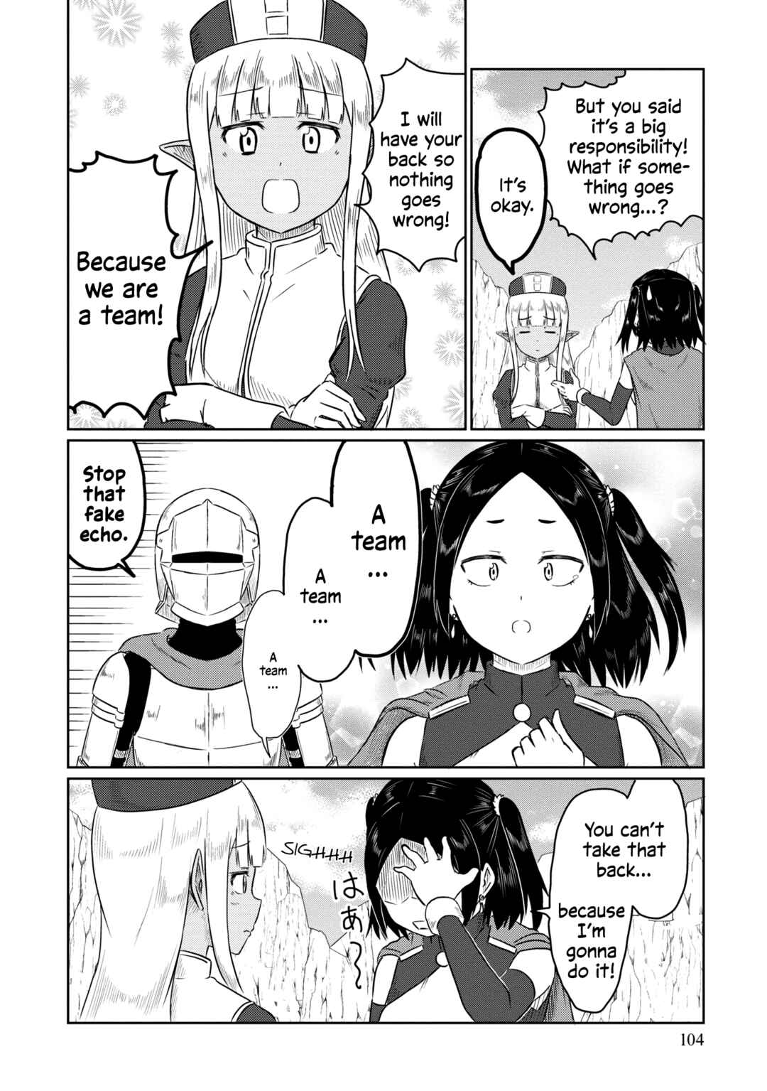 Page 19 Chapter 57 Kono Healer, Mendokusai