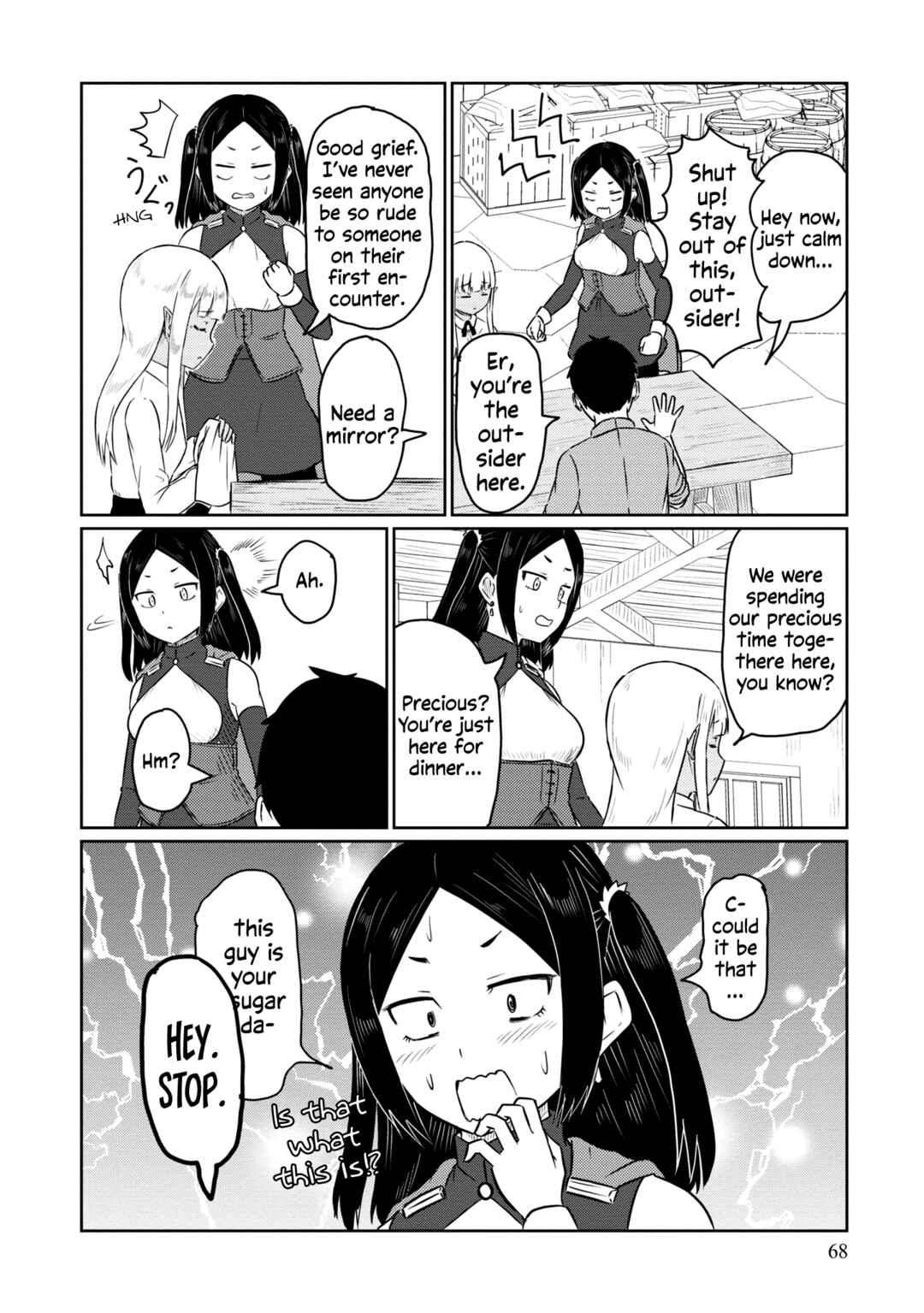 Page 9 Chapter 55 Kono Healer, Mendokusai