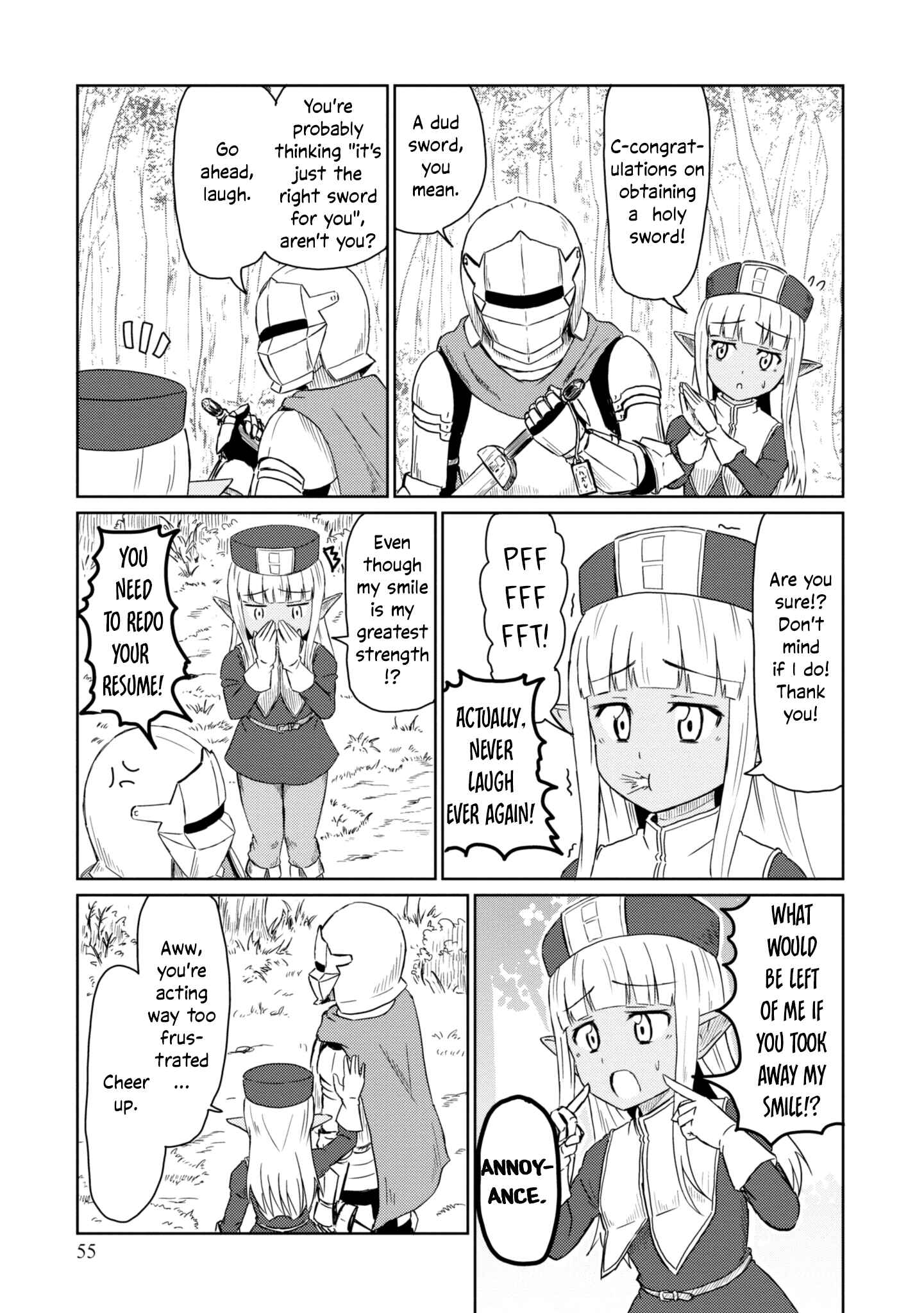 Page 2 Chapter 25 Kono Healer, Mendokusai