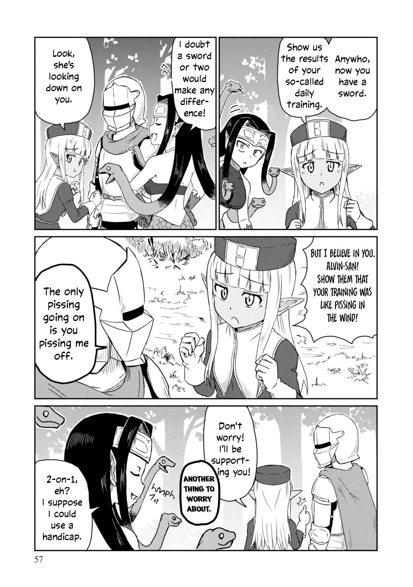 Page 4 Chapter 25 Kono Healer, Mendokusai