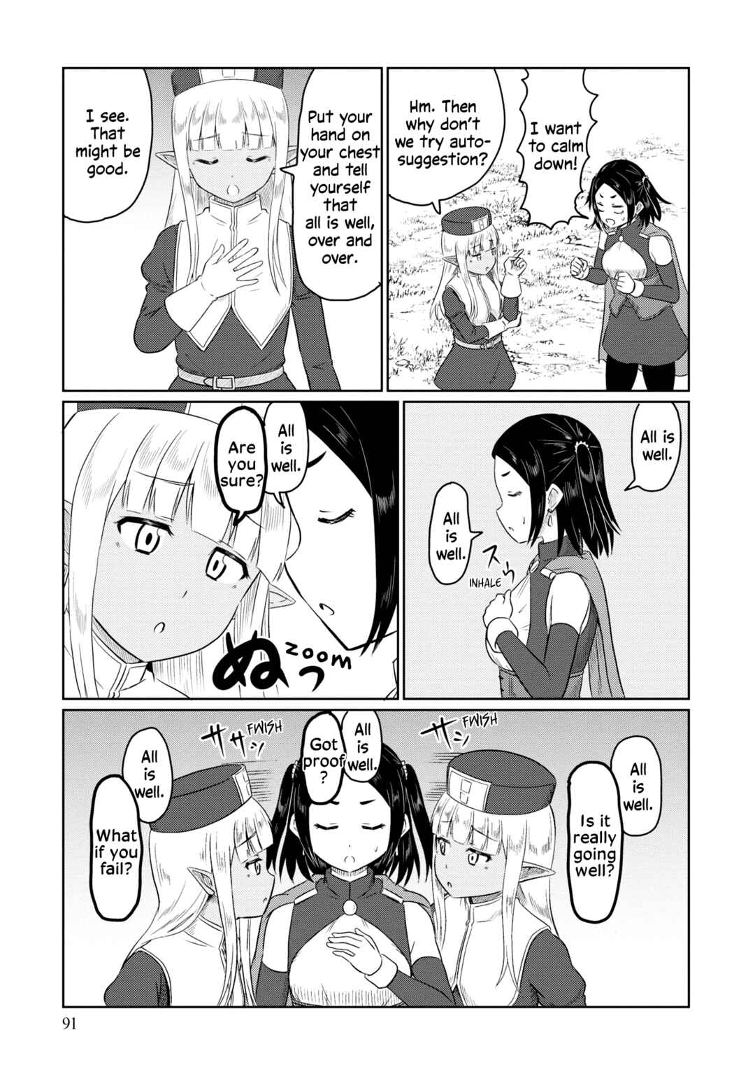 Page 6 Chapter 66 Kono Healer, Mendokusai