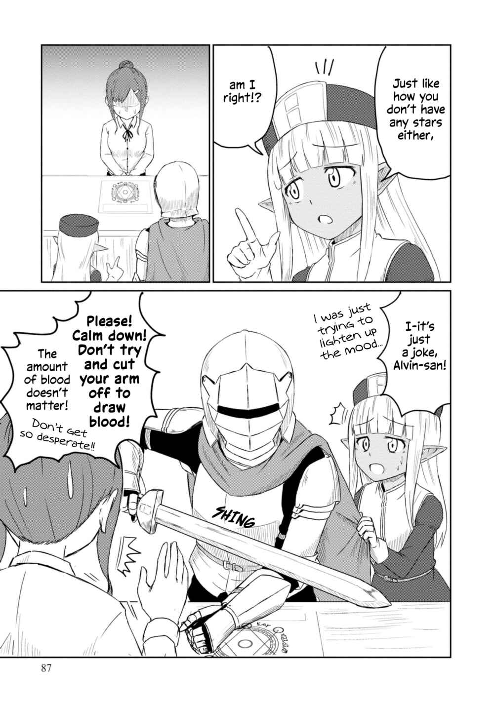 Page 8 Chapter 27 Kono Healer, Mendokusai