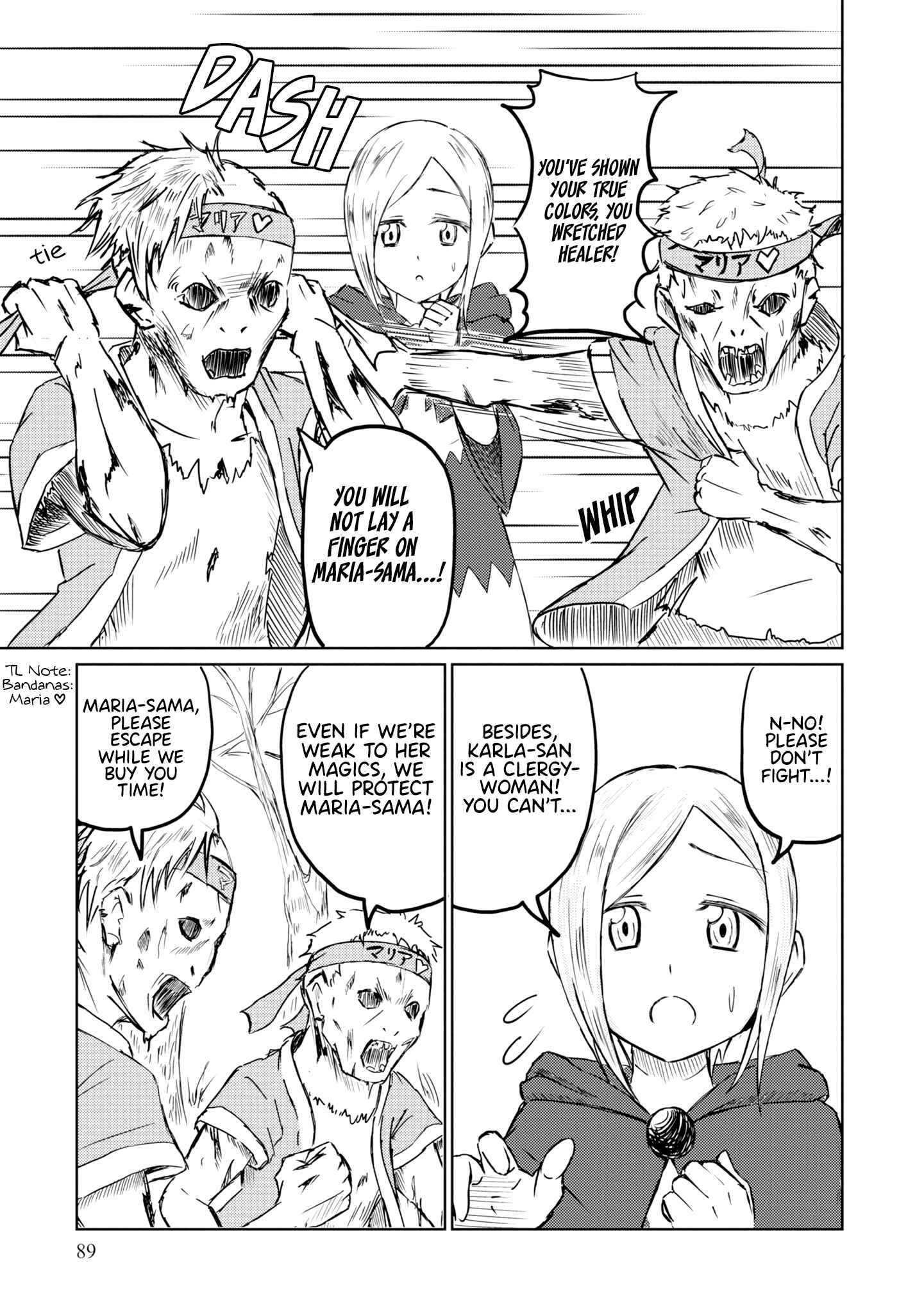 Page 10 Chapter 17 Kono Healer, Mendokusai