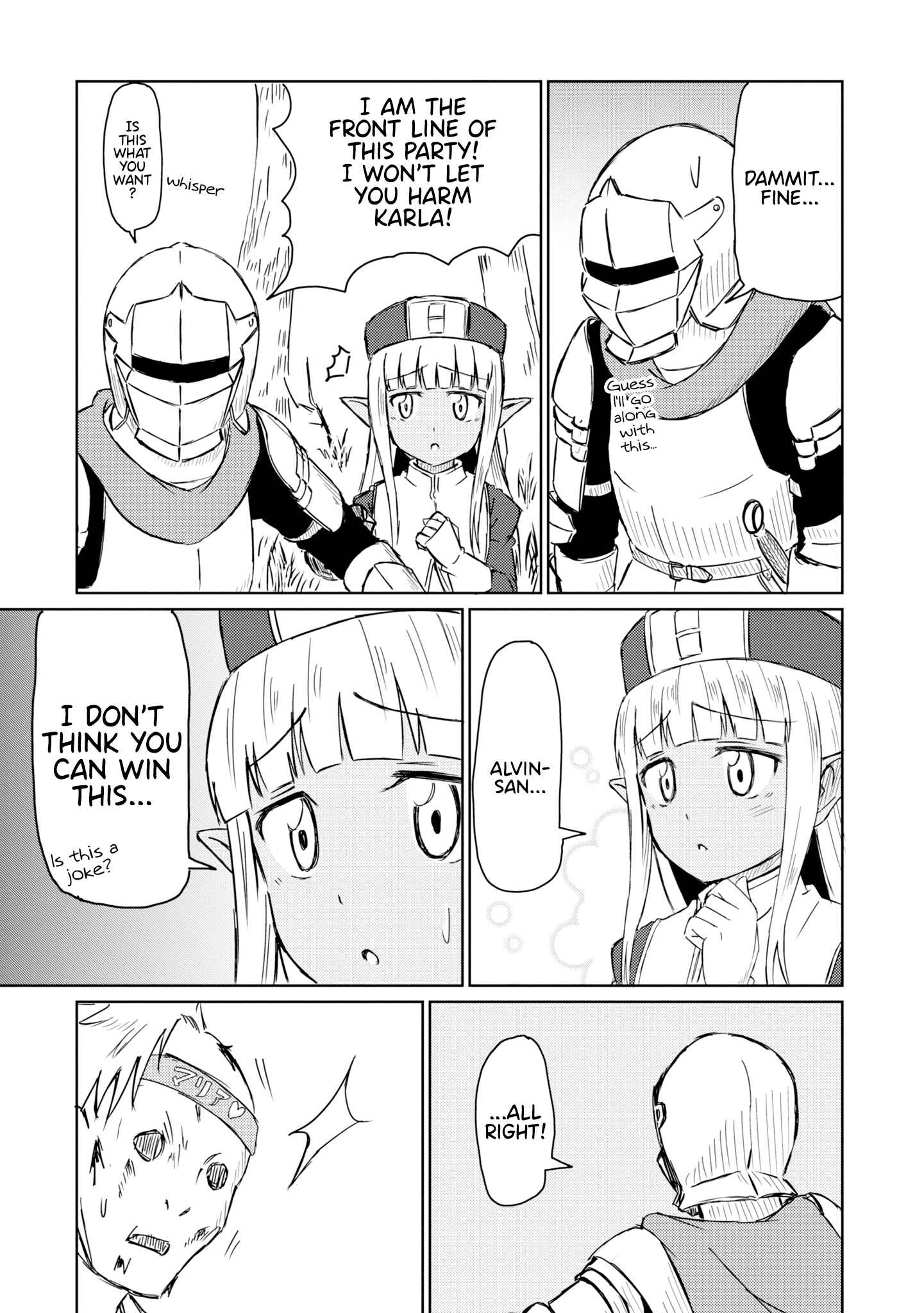Page 12 Chapter 17 Kono Healer, Mendokusai