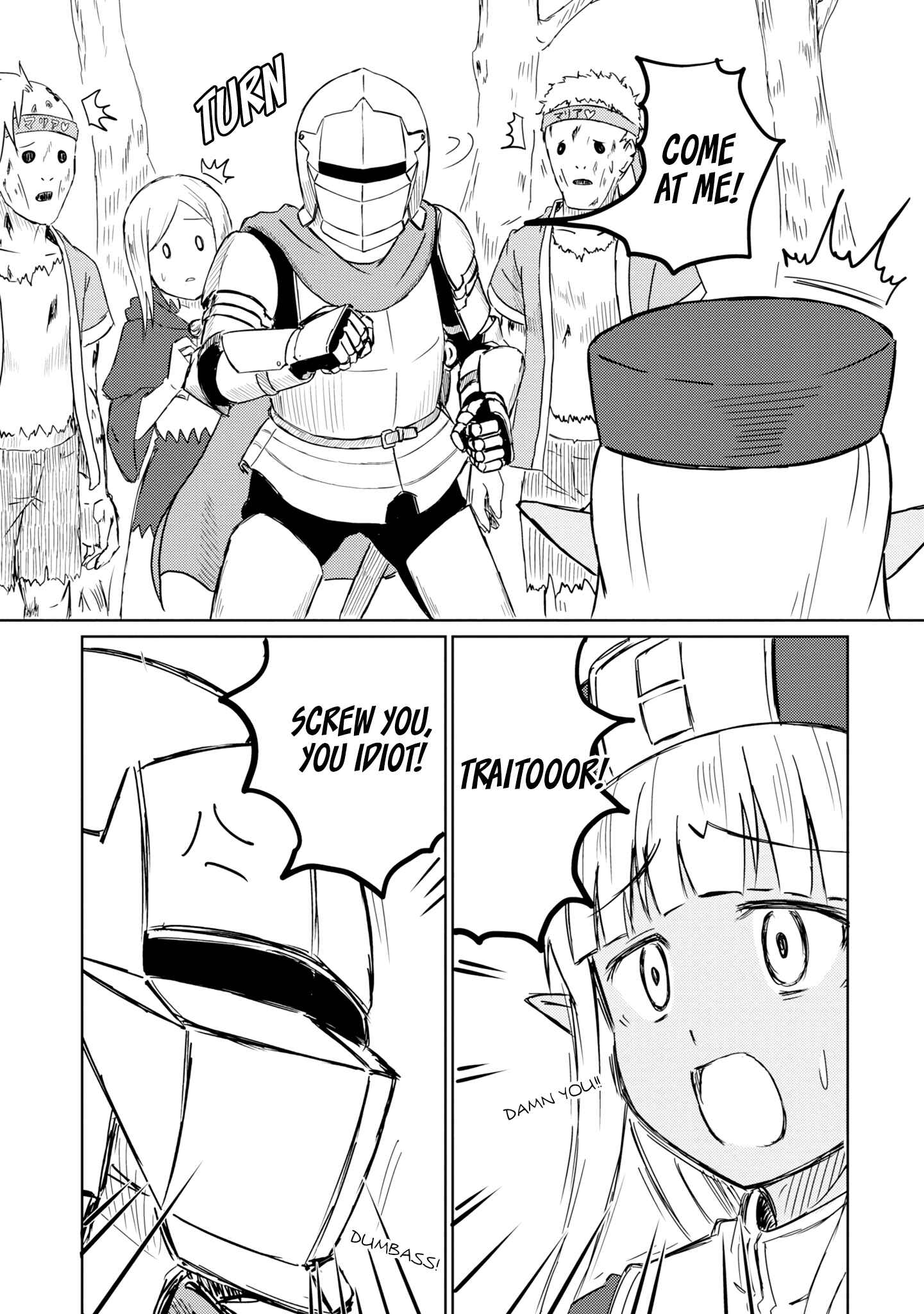 Page 13 Chapter 17 Kono Healer, Mendokusai