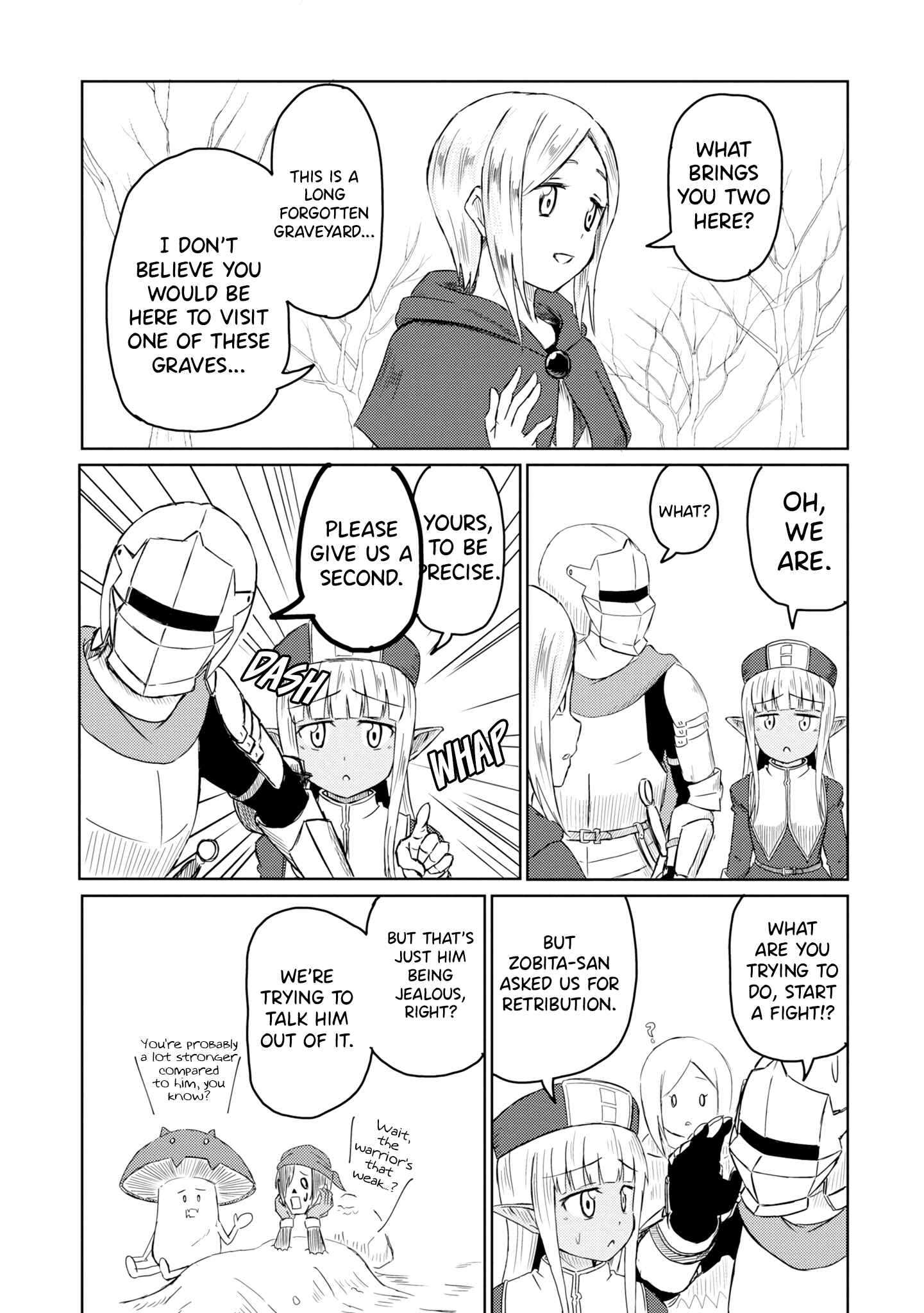 Page 7 Chapter 17 Kono Healer, Mendokusai