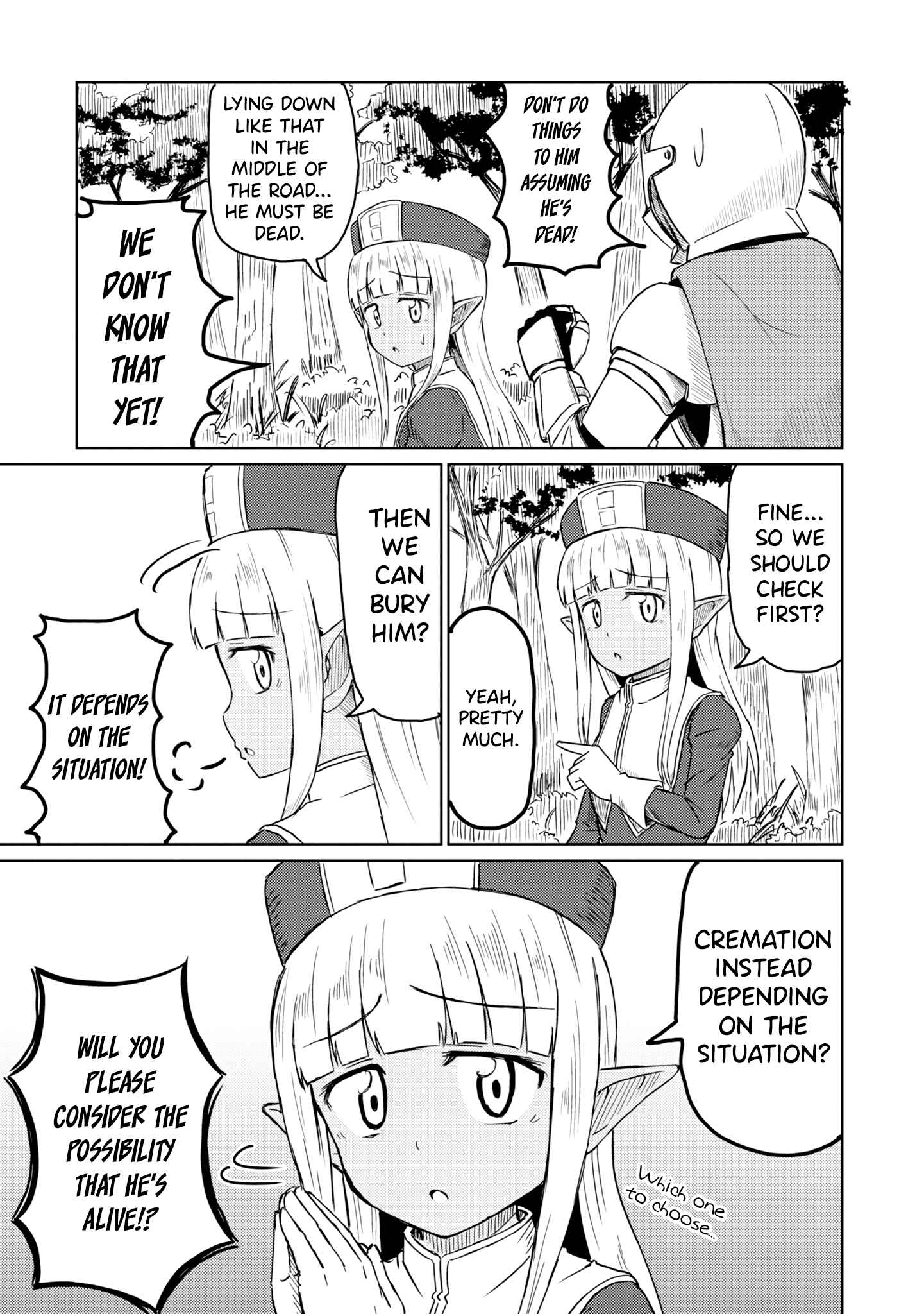 Page 4 Chapter 15 Kono Healer, Mendokusai