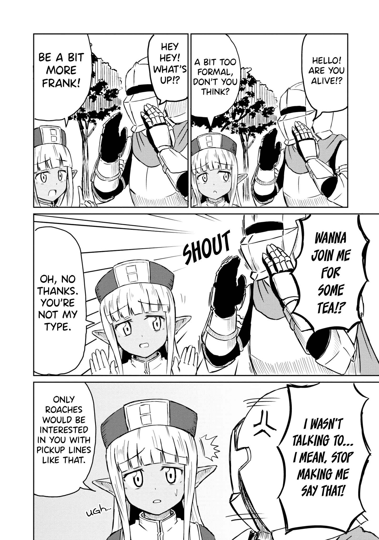 Page 7 Chapter 15 Kono Healer, Mendokusai