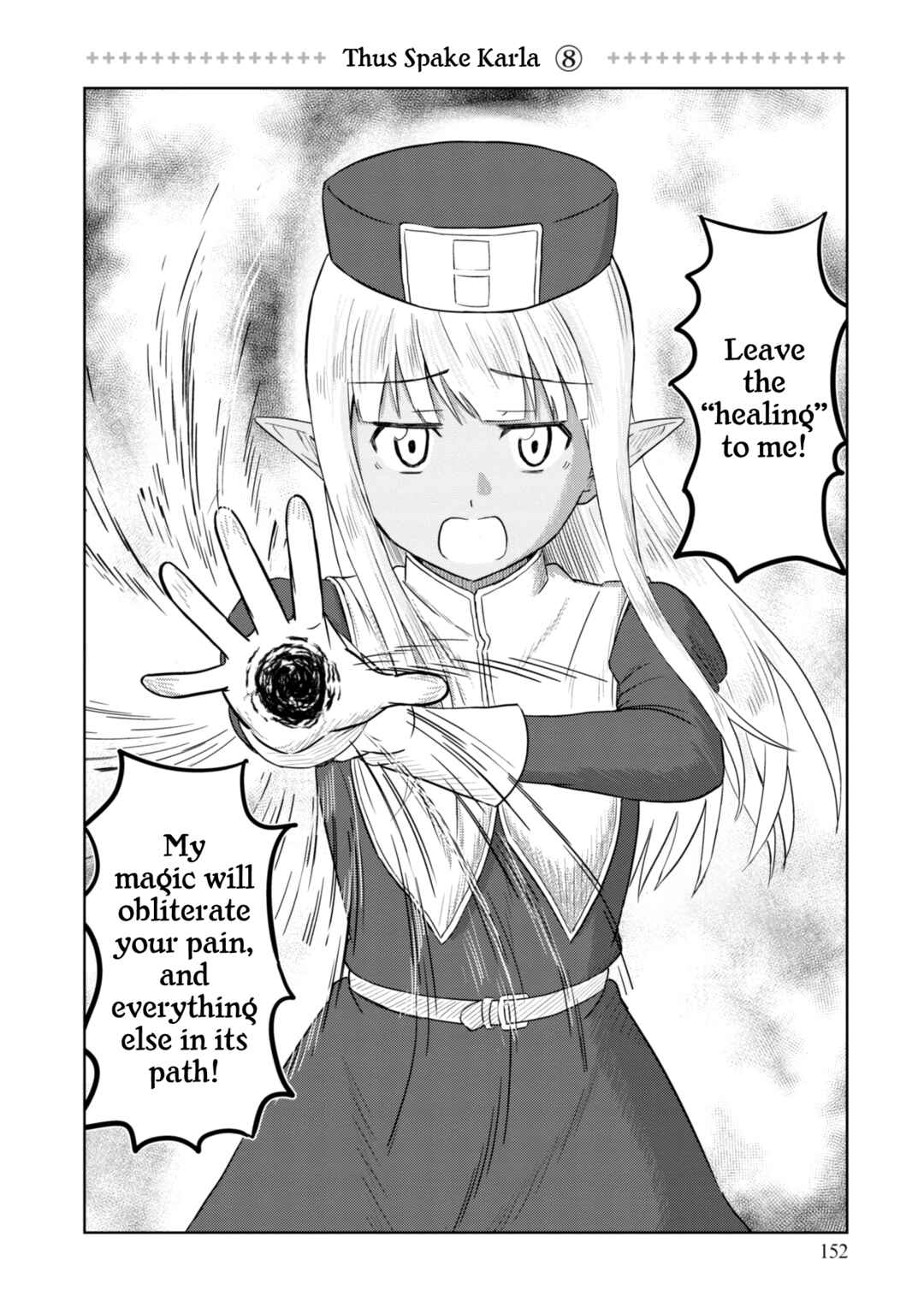 Page 9 Chapter 50.3 Kono Healer, Mendokusai