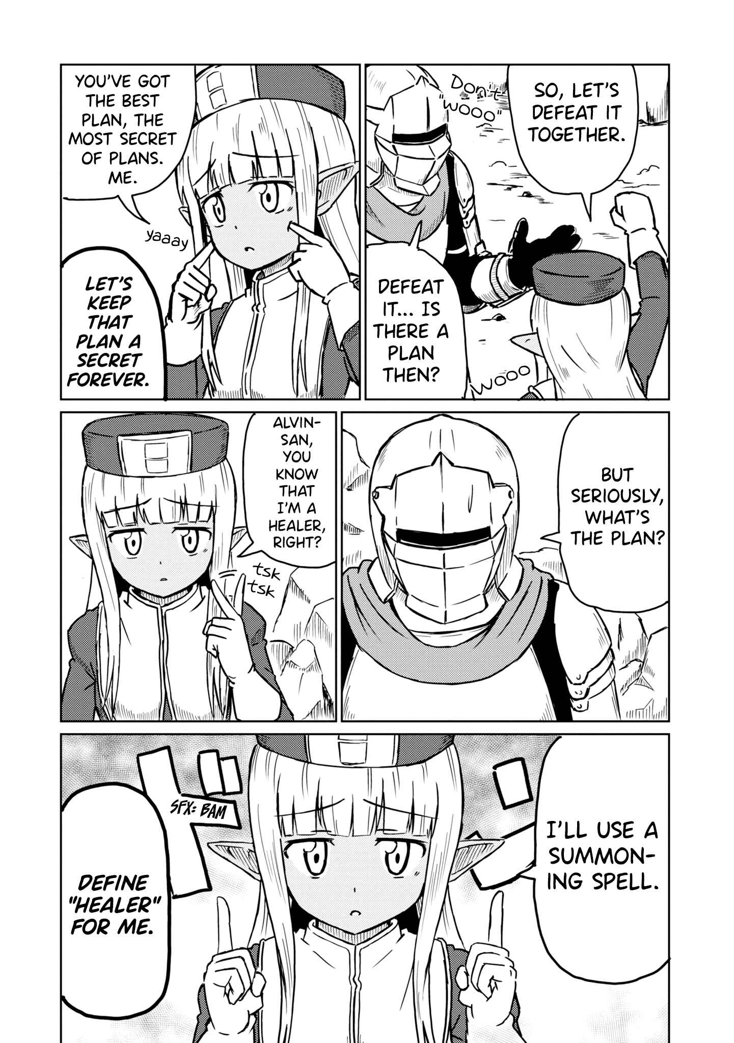 Page 4 Chapter 12 Kono Healer, Mendokusai