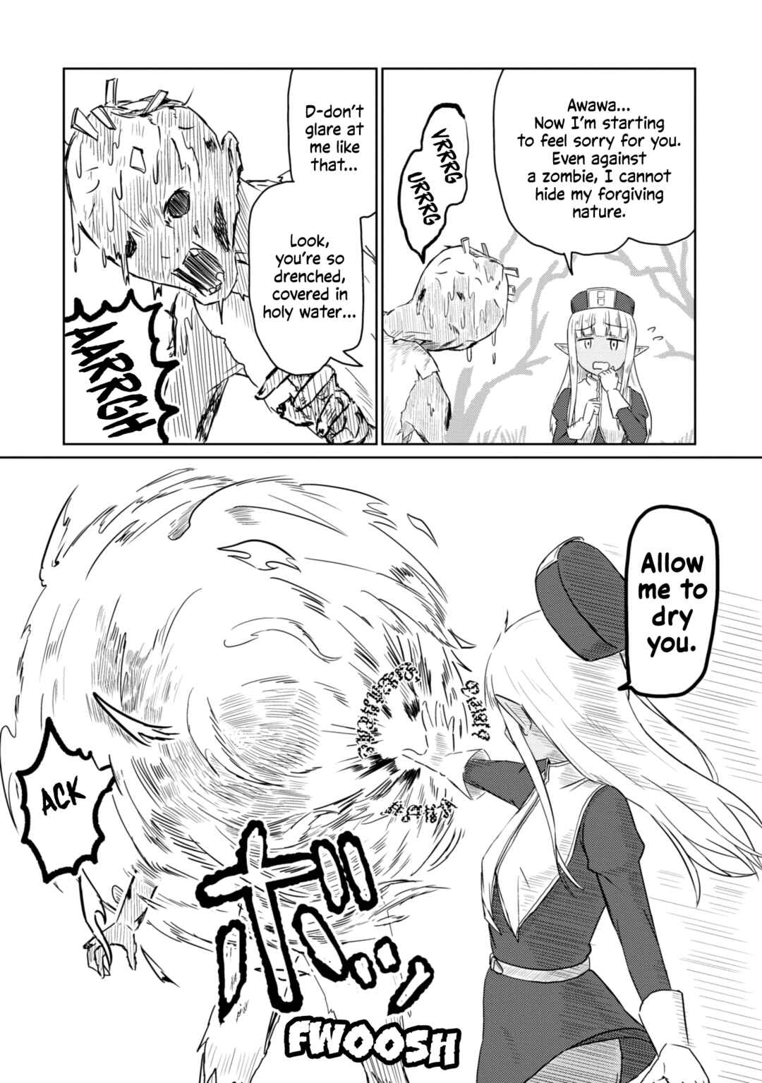 Page 4 Chapter 50.2 Kono Healer, Mendokusai