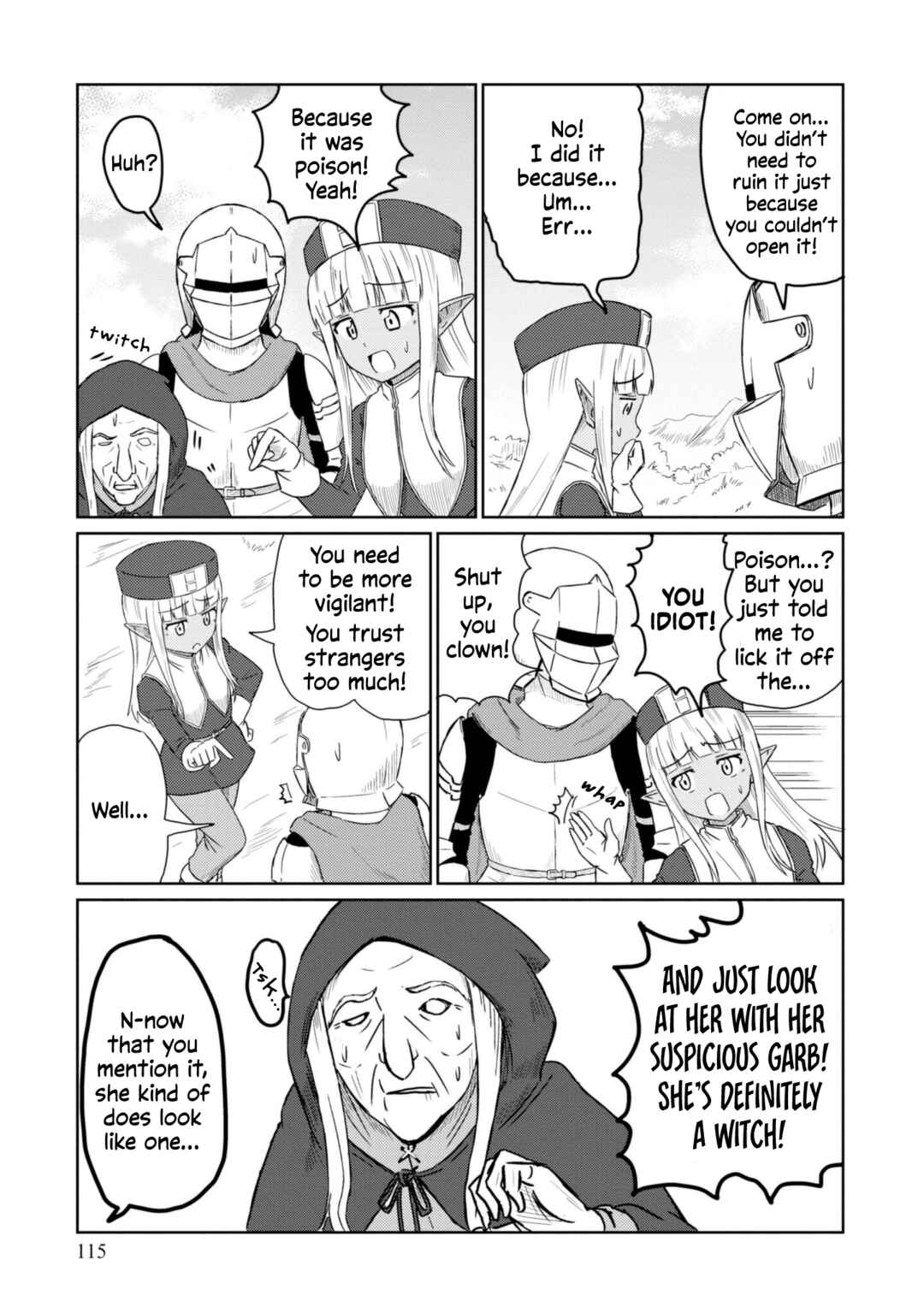 Page 10 Chapter 29 Kono Healer, Mendokusai