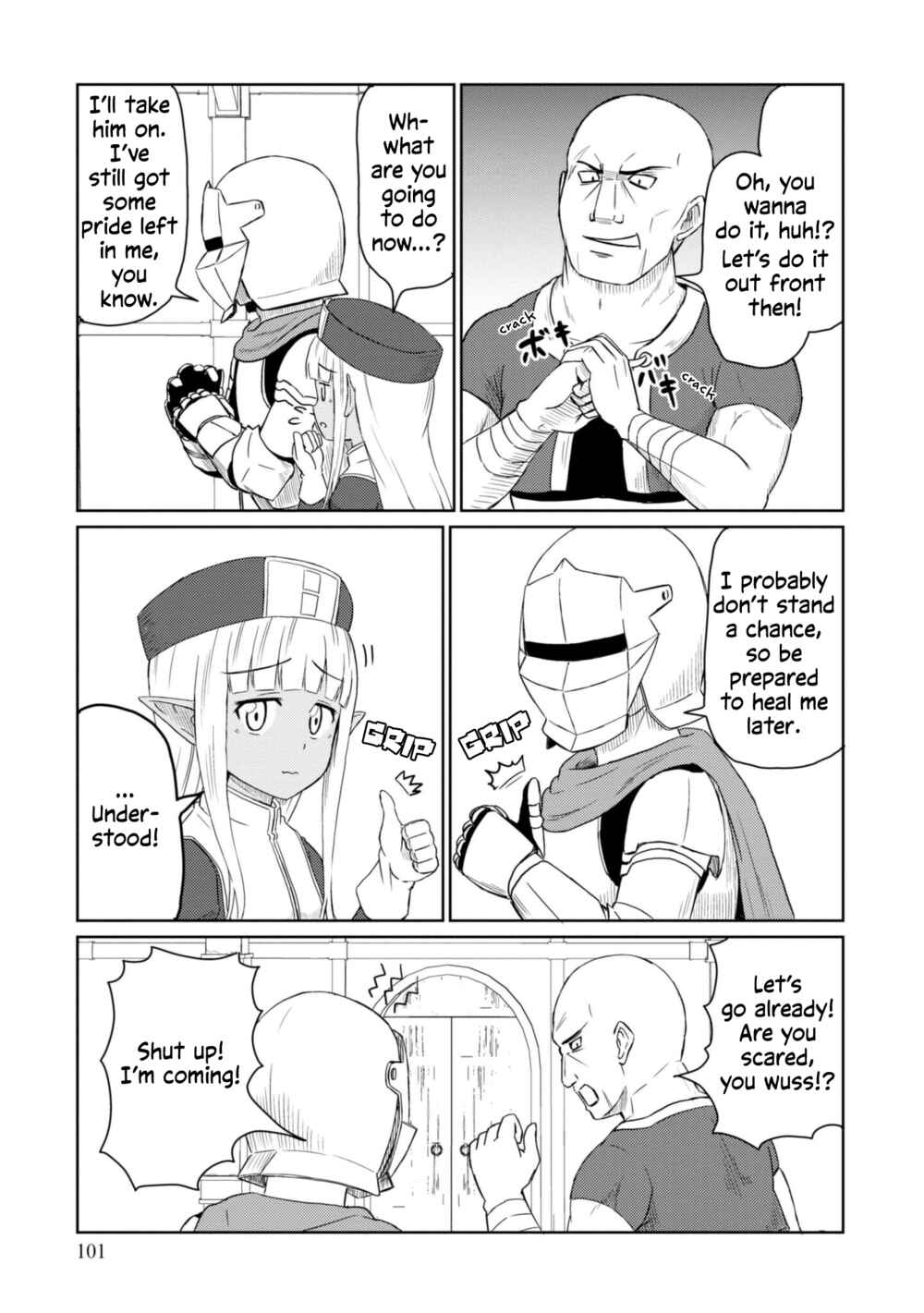 Page 10 Chapter 28 Kono Healer, Mendokusai