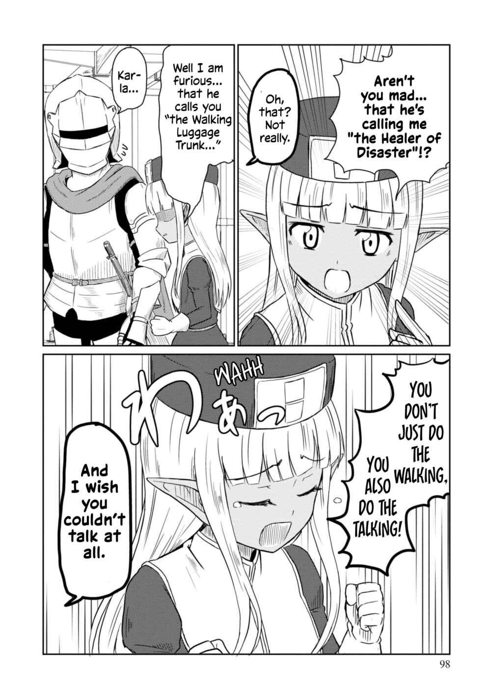 Page 7 Chapter 28 Kono Healer, Mendokusai