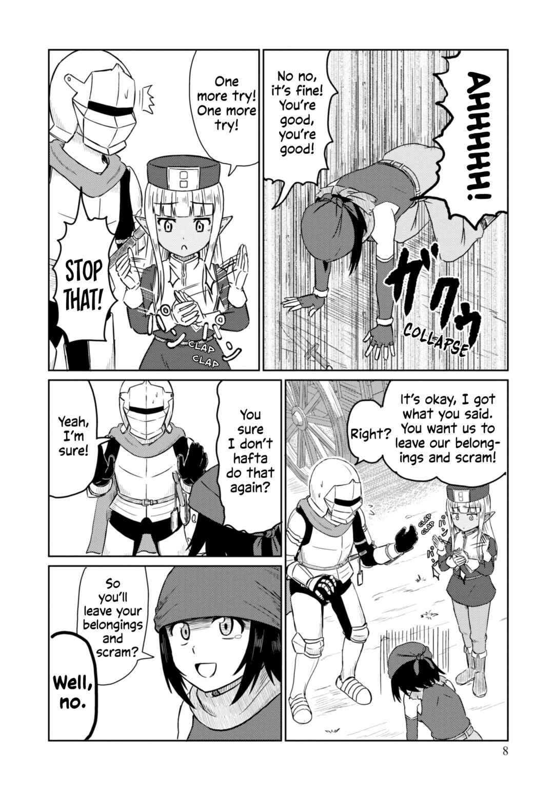 Page 5 Chapter 32 Kono Healer, Mendokusai