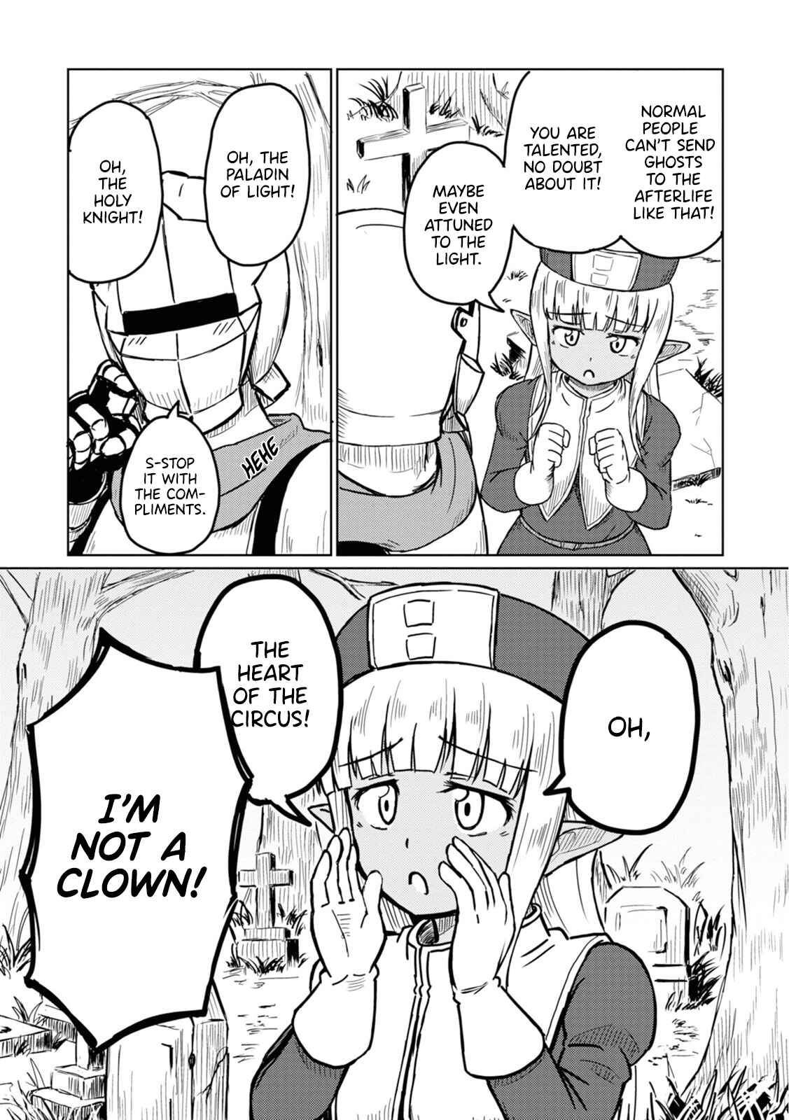 Page 11 Chapter 2 Kono Healer, Mendokusai