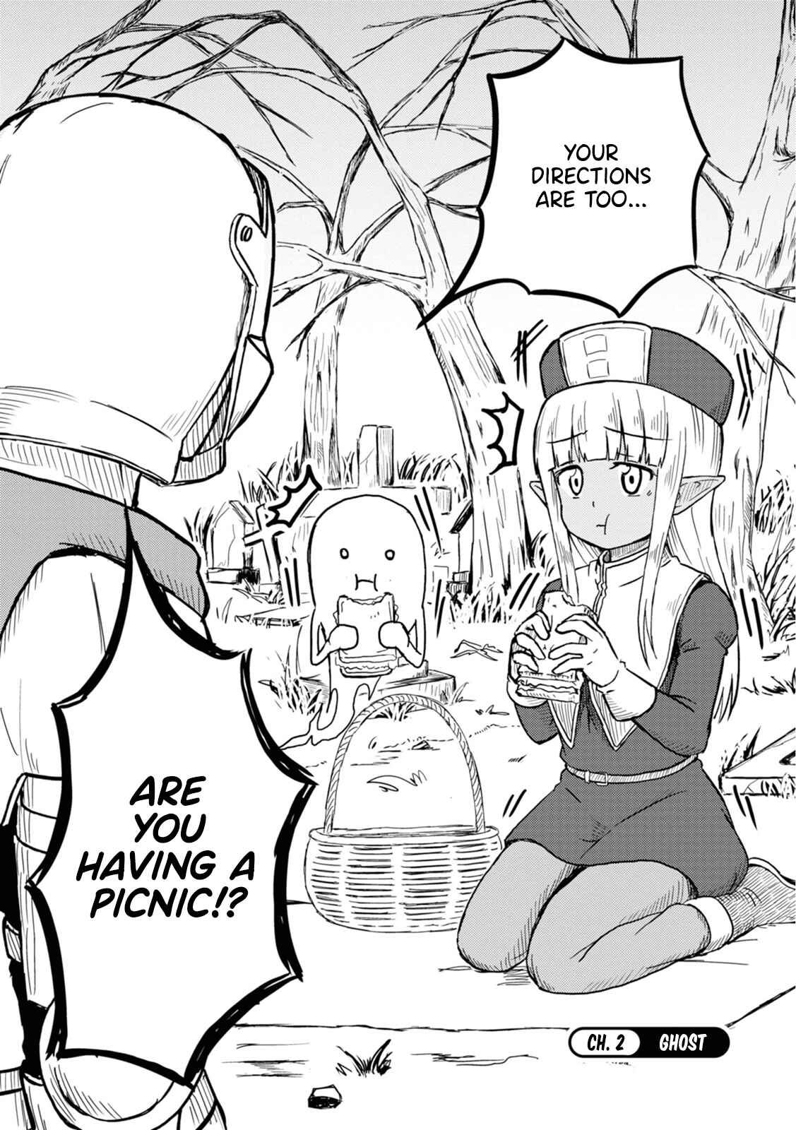 Page 3 Chapter 2 Kono Healer, Mendokusai