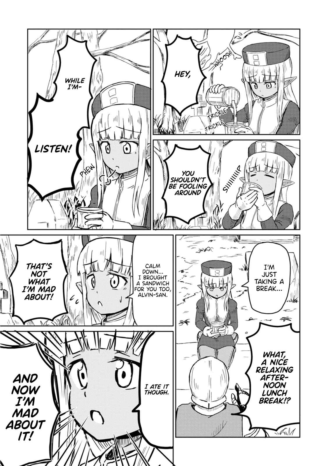 Page 4 Chapter 2 Kono Healer, Mendokusai
