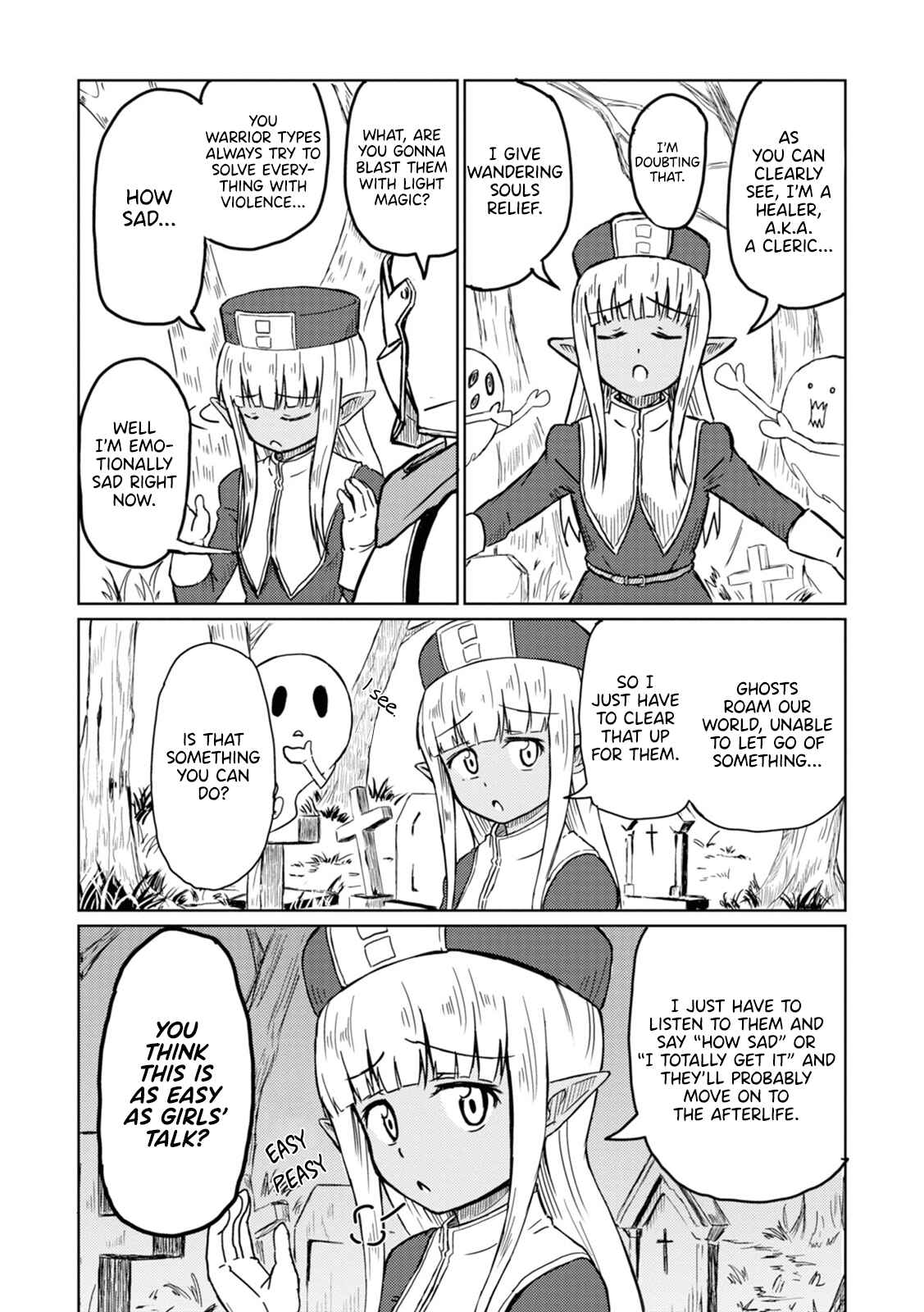 Page 8 Chapter 2 Kono Healer, Mendokusai