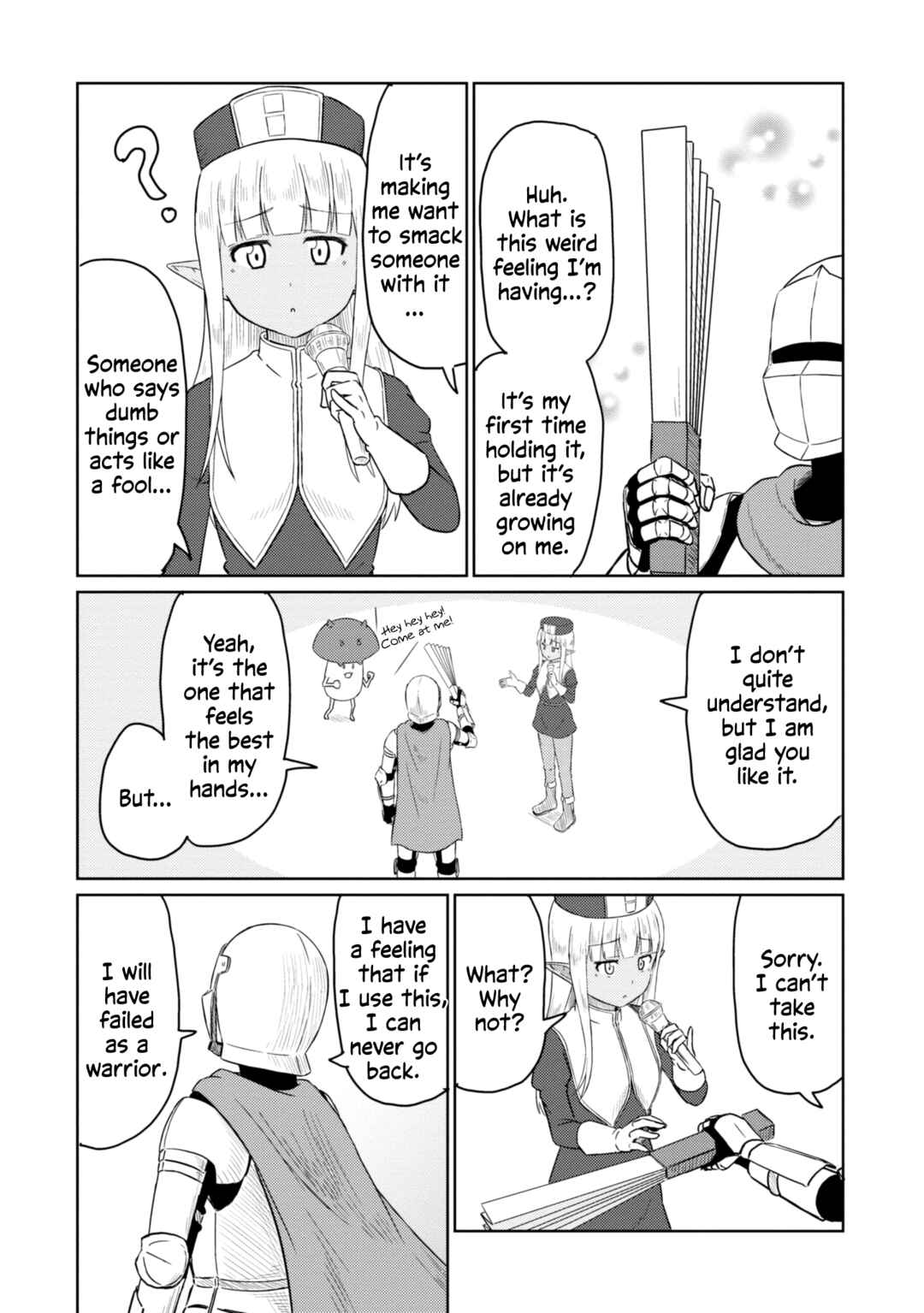Page 8 Chapter 50.1 Kono Healer, Mendokusai