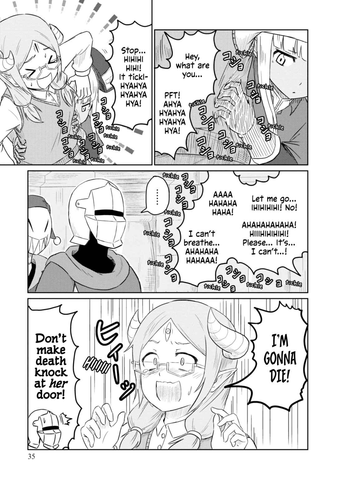 Page 4 Chapter 44 Kono Healer, Mendokusai