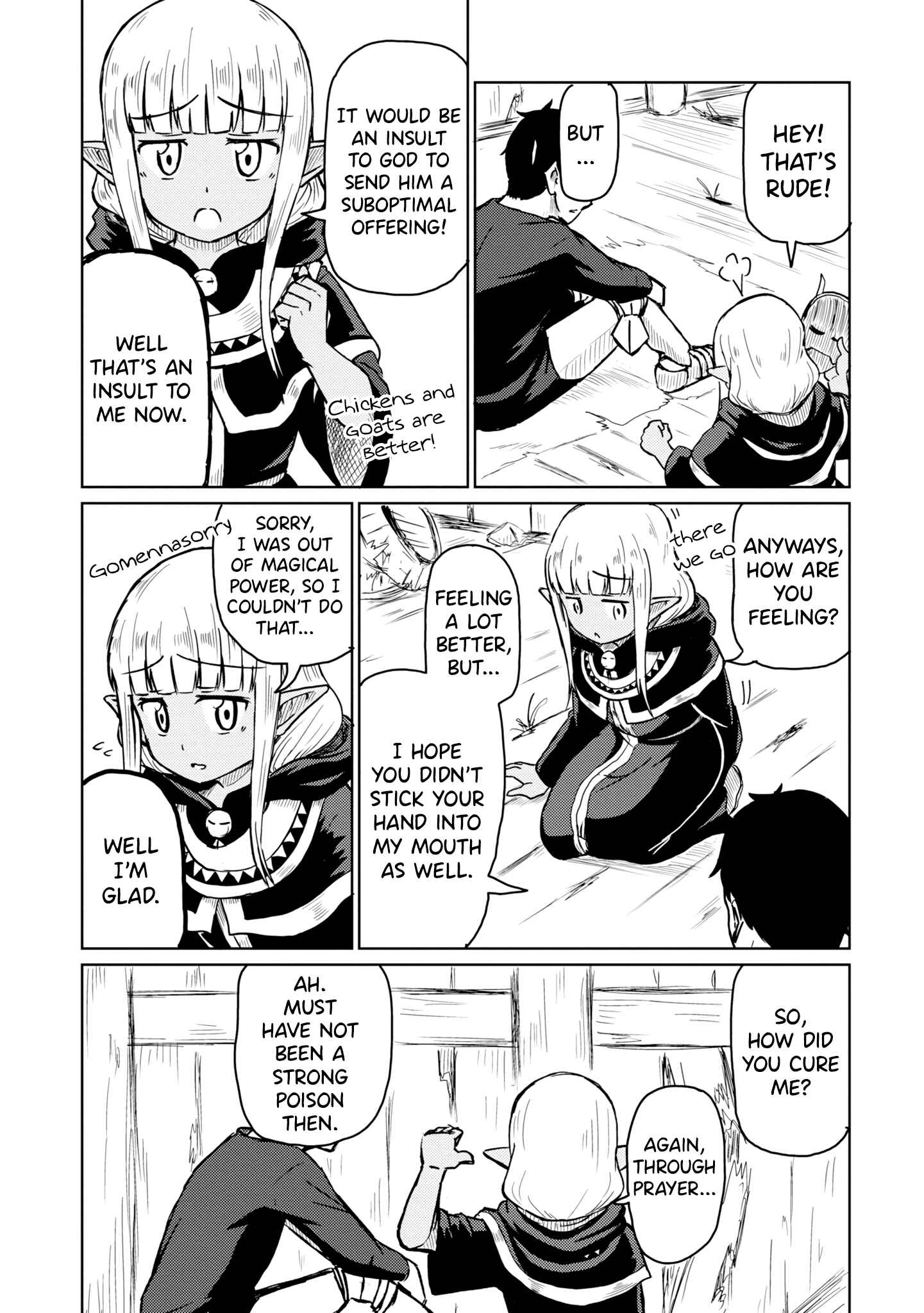 Page 5 Chapter 14 Kono Healer, Mendokusai