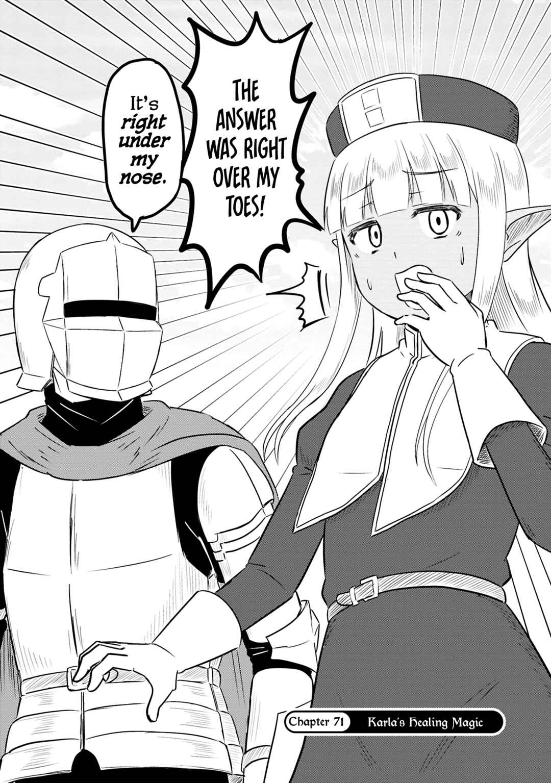 Page 3 Chapter 71 Kono Healer, Mendokusai