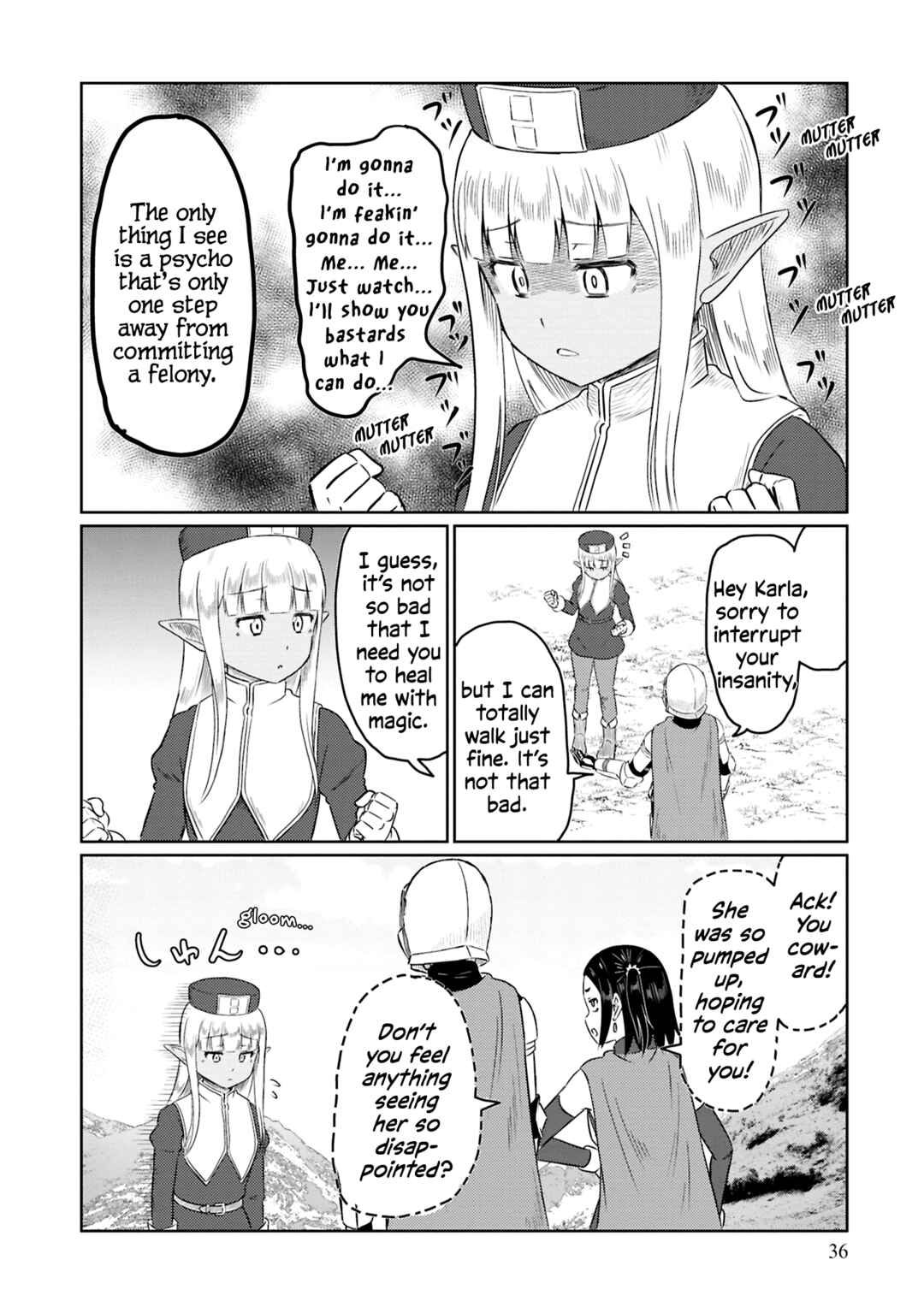 Page 5 Chapter 71 Kono Healer, Mendokusai