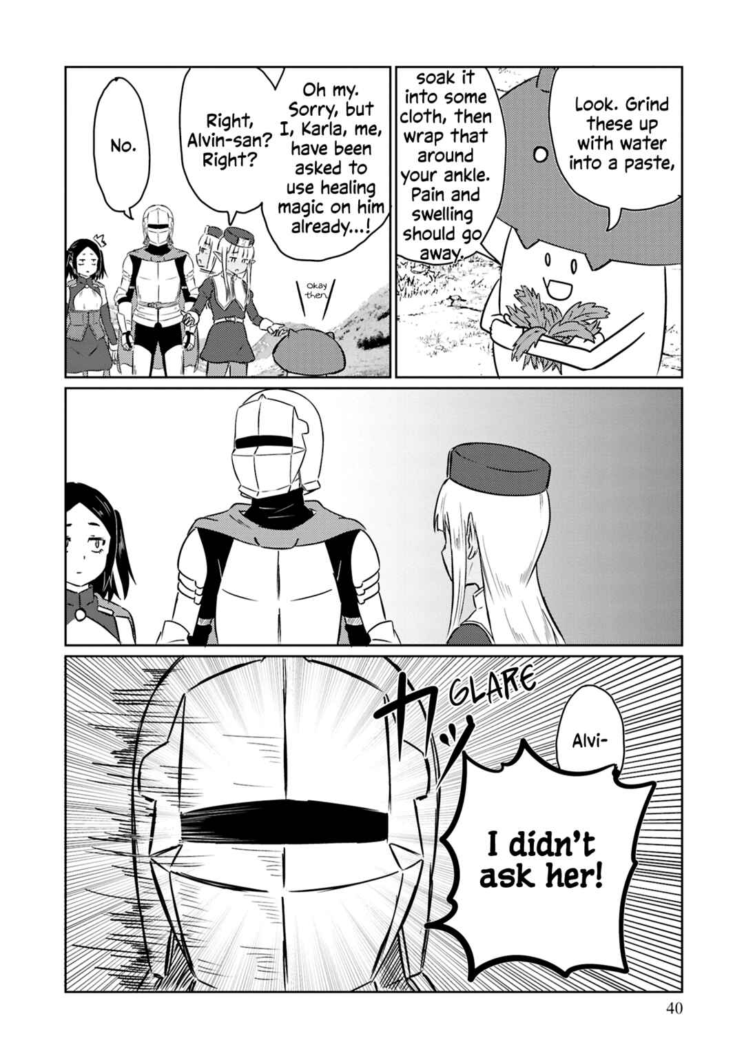 Page 9 Chapter 71 Kono Healer, Mendokusai