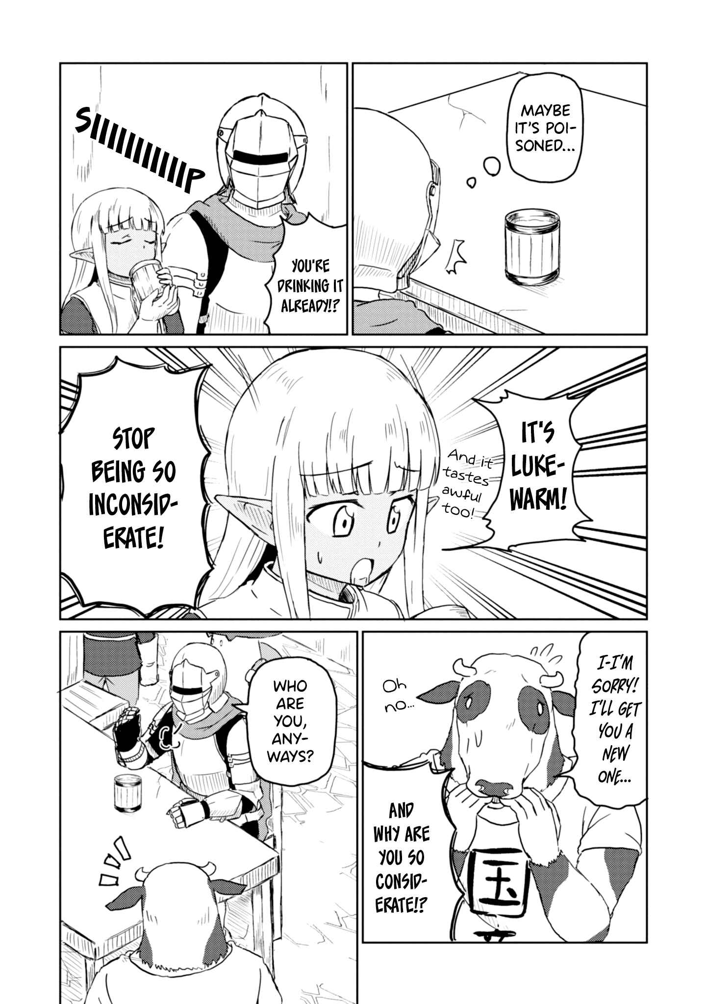 Page 8 Chapter 10 Kono Healer, Mendokusai