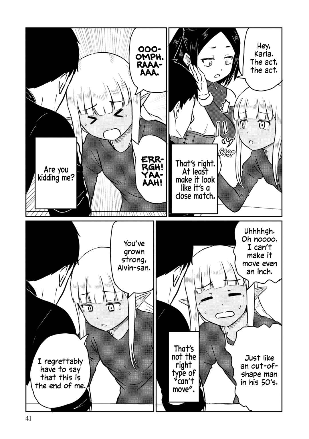 Page 8 Chapter 62 Kono Healer, Mendokusai