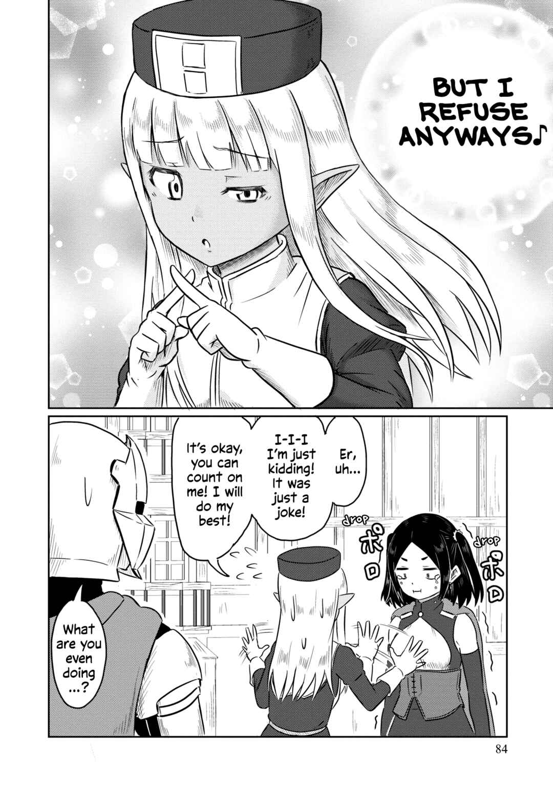 Page 13 Chapter 56 Kono Healer, Mendokusai
