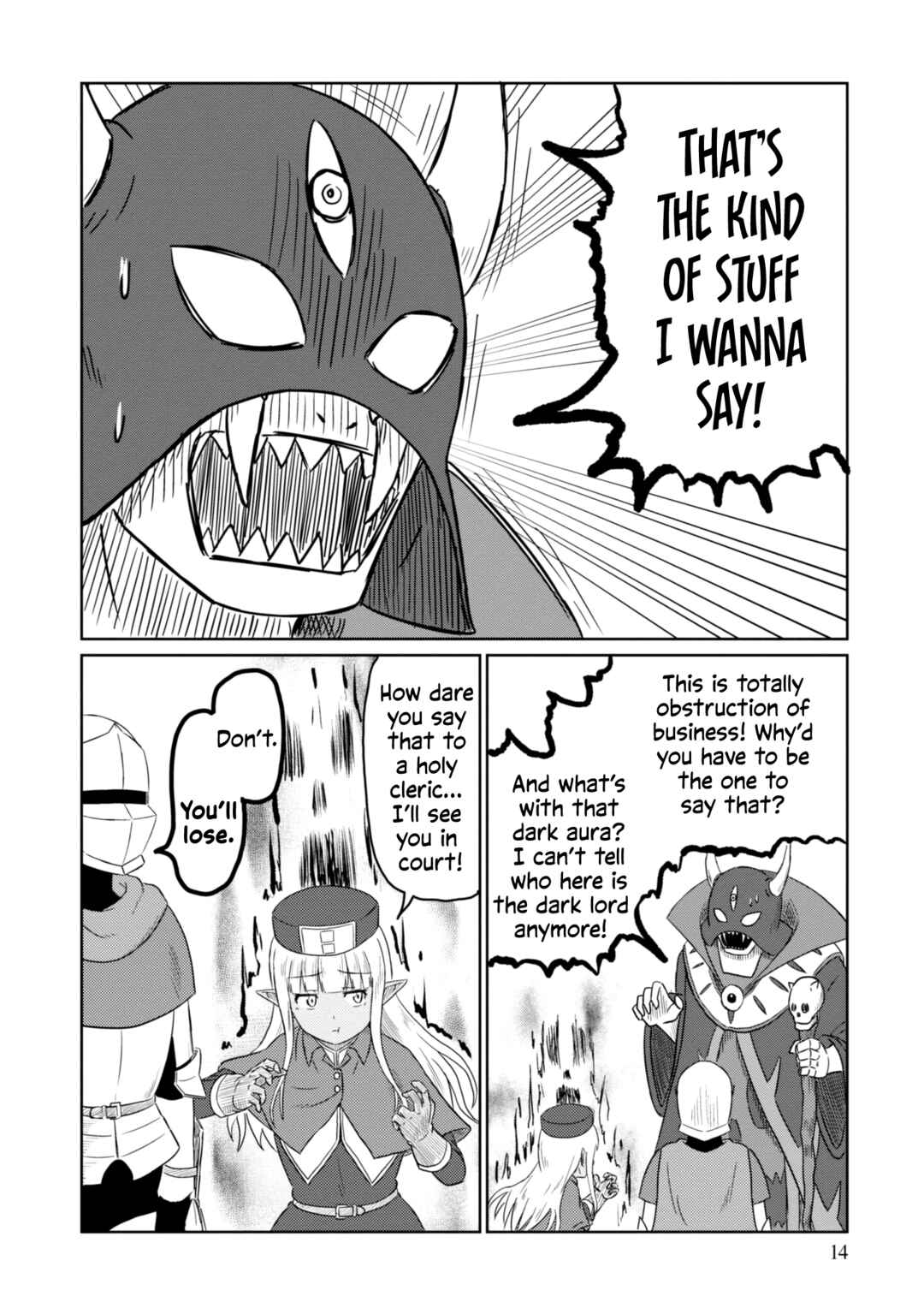Page 11 Chapter 42 Kono Healer, Mendokusai