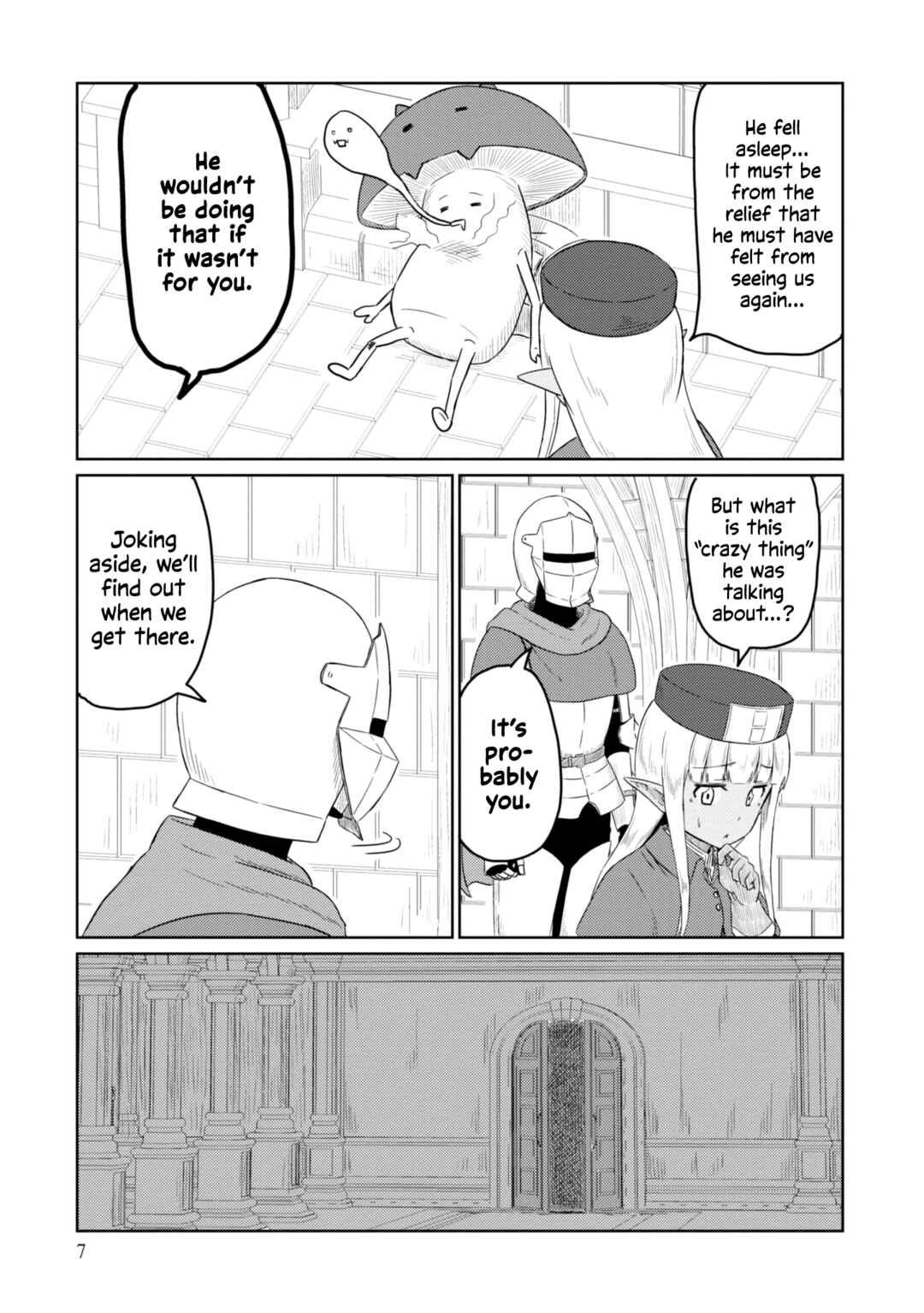 Page 4 Chapter 42 Kono Healer, Mendokusai
