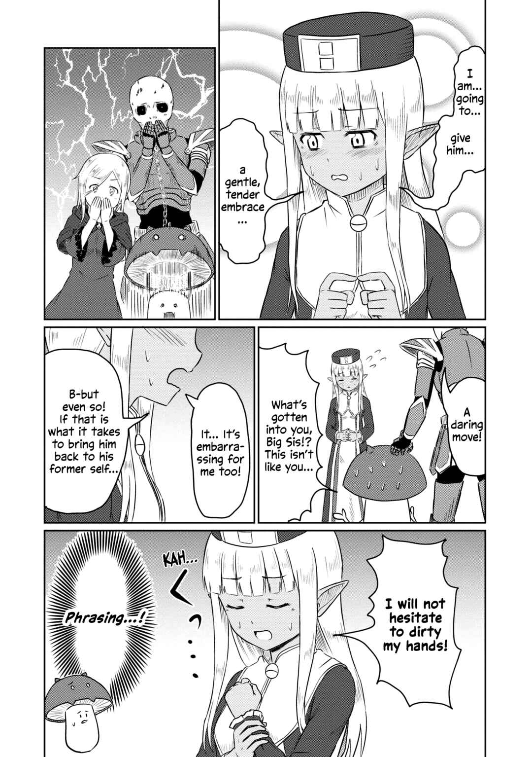 Page 8 Chapter 54 Kono Healer, Mendokusai